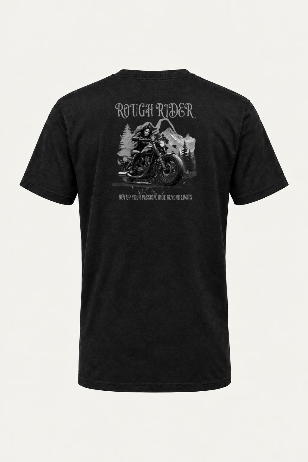 "Rough Rider" Heavyweight Unisex Crewneck T-shirt | Gildan 5000
