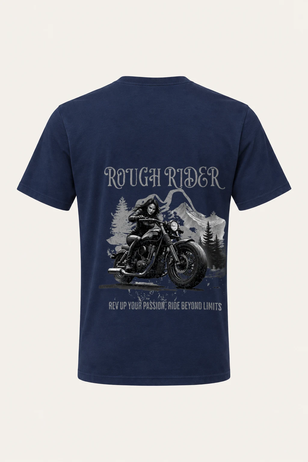 "Rough Rider" Heavyweight Unisex Crewneck T-shirt | Gildan 5000