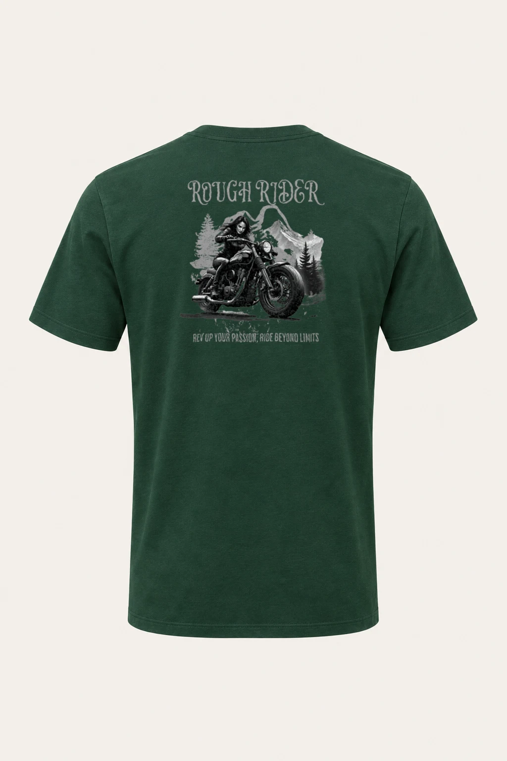 "Rough Rider" Heavyweight Unisex Crewneck T-shirt | Gildan 5000