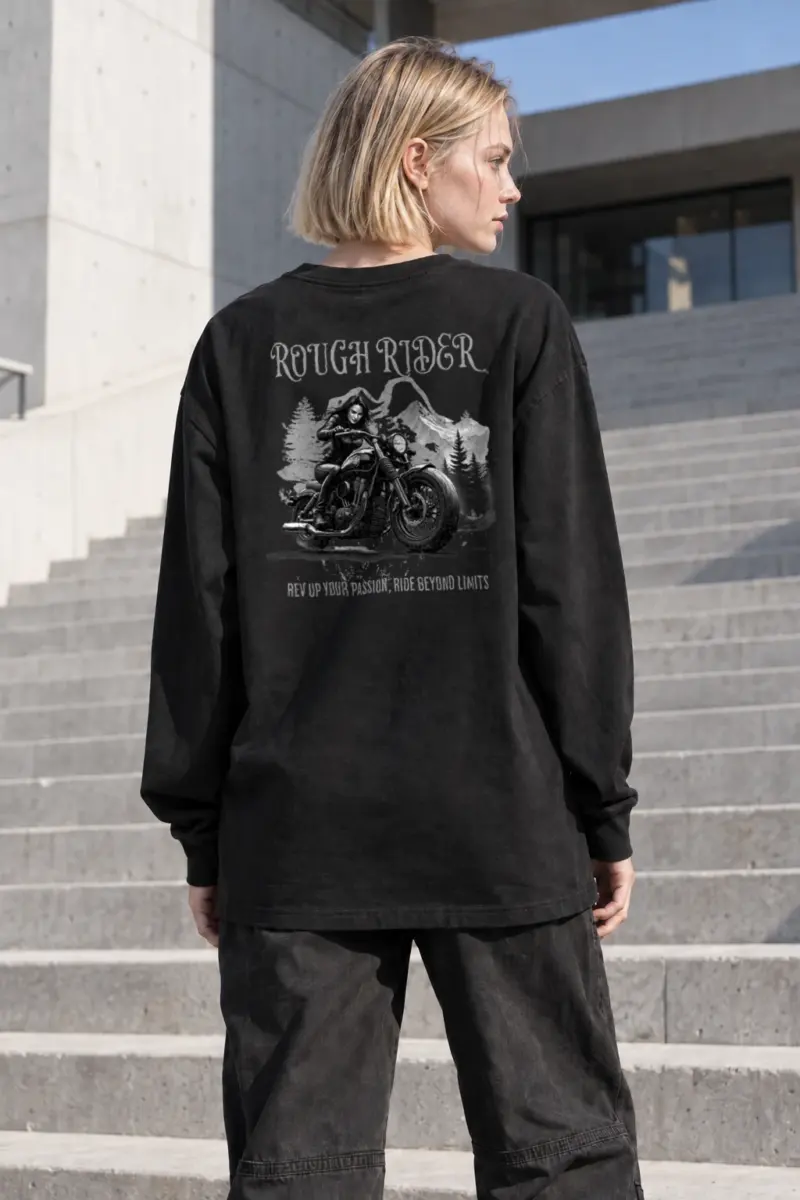 “Rough Rider” Unisex Longsleeve T-shirt | Gildan 2400