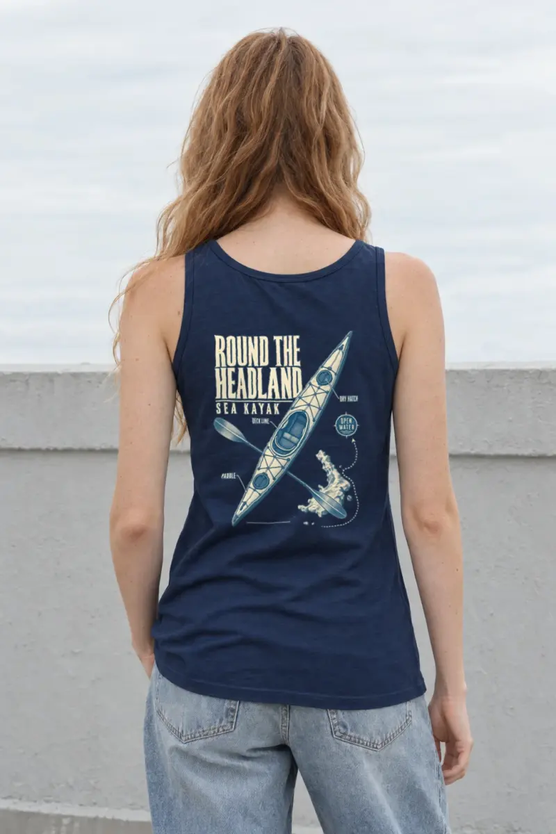 “Round the Headland” Unisex Jersey Tank