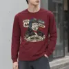 "Route 66 Snow Leopard" Unisex Longsleeve T-shirt