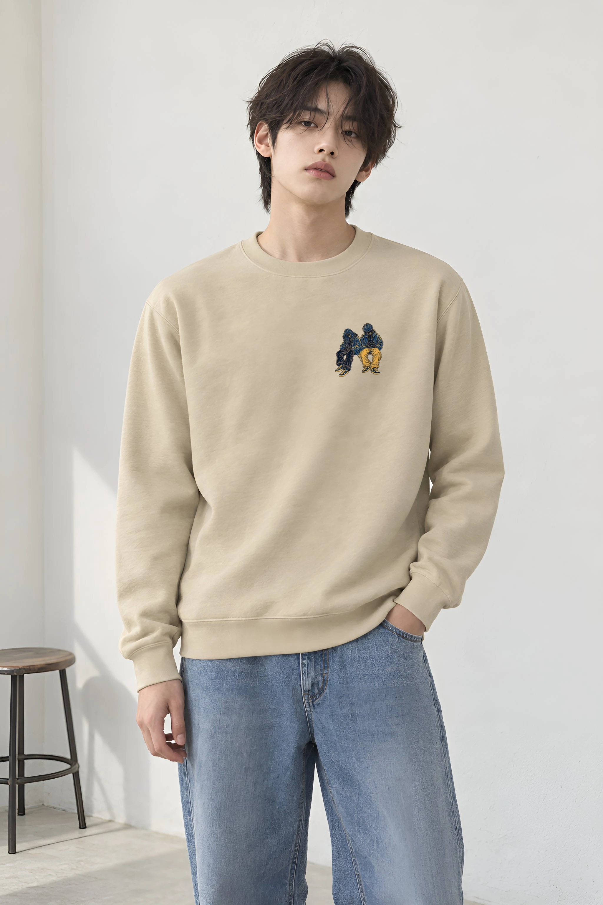 "Route Rest" Heavy Blend Unisex Crewneck Sweatshirt