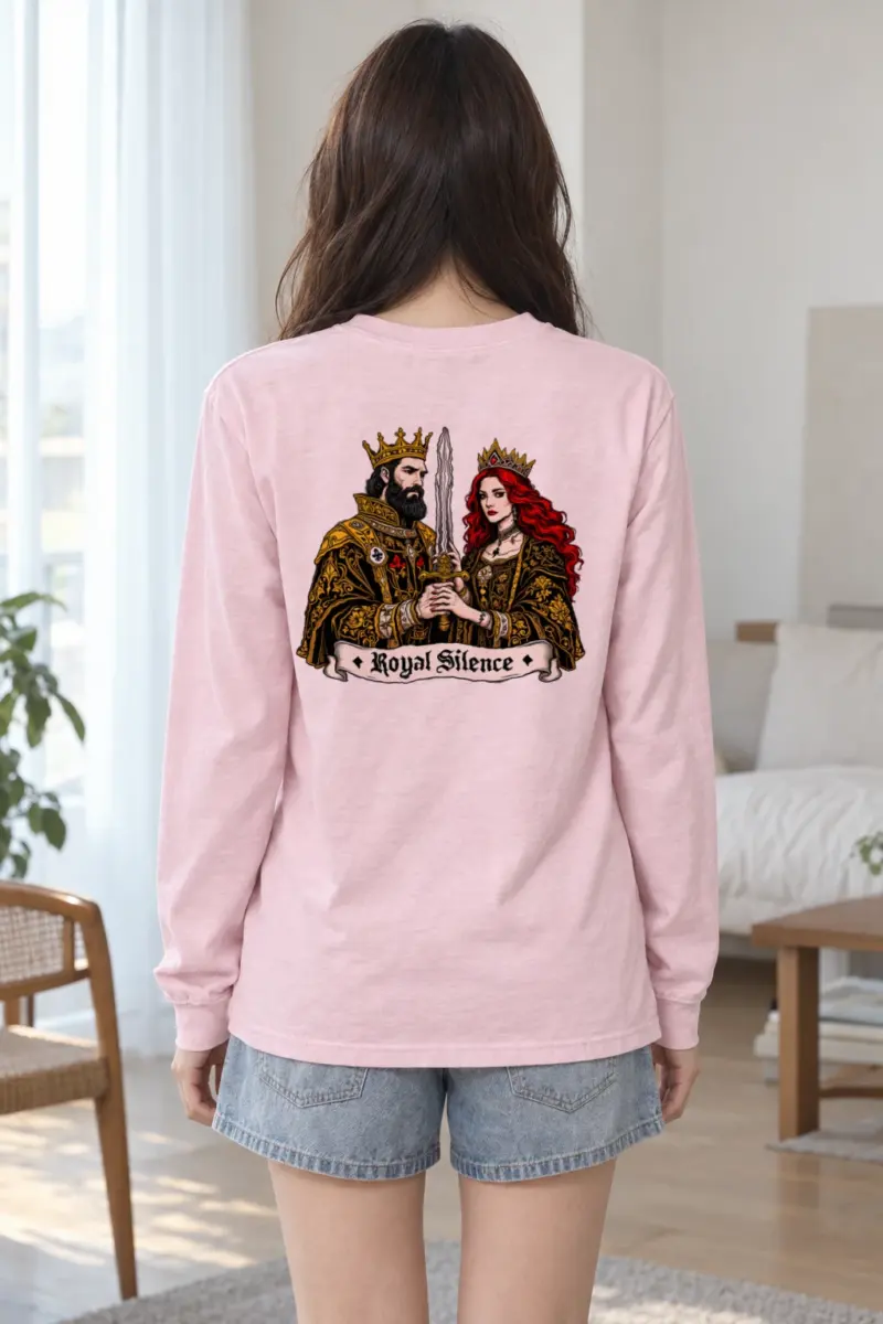 "Royal Silence" Unisex Longsleeve T-shirt | Gildan 2400