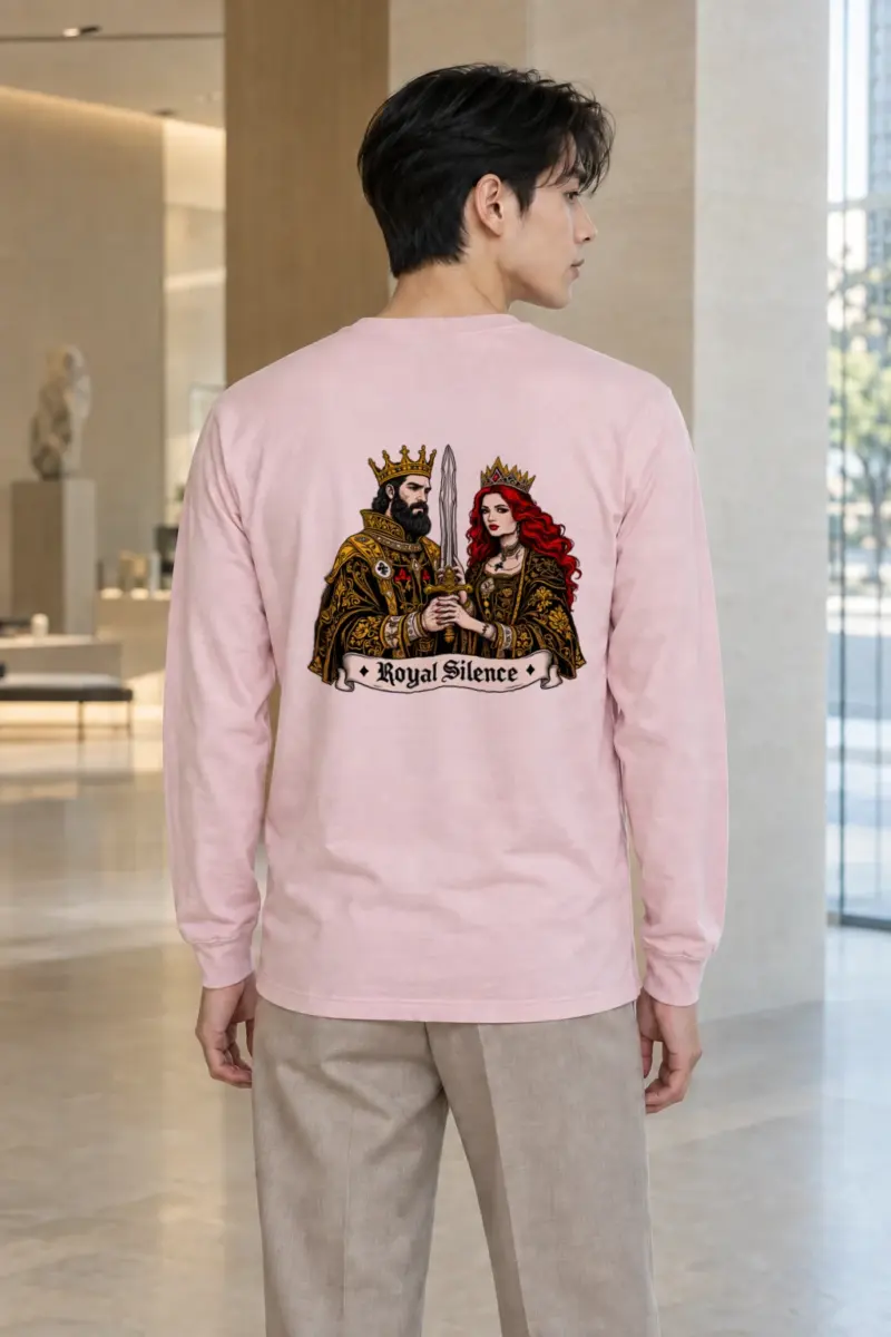"Royal Silence" Unisex Longsleeve T-shirt | Gildan 2400