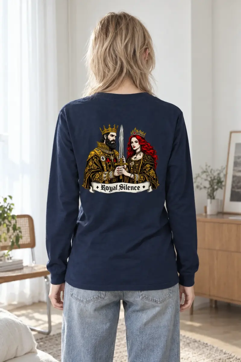 "Royal Silence" Unisex Longsleeve T-shirt