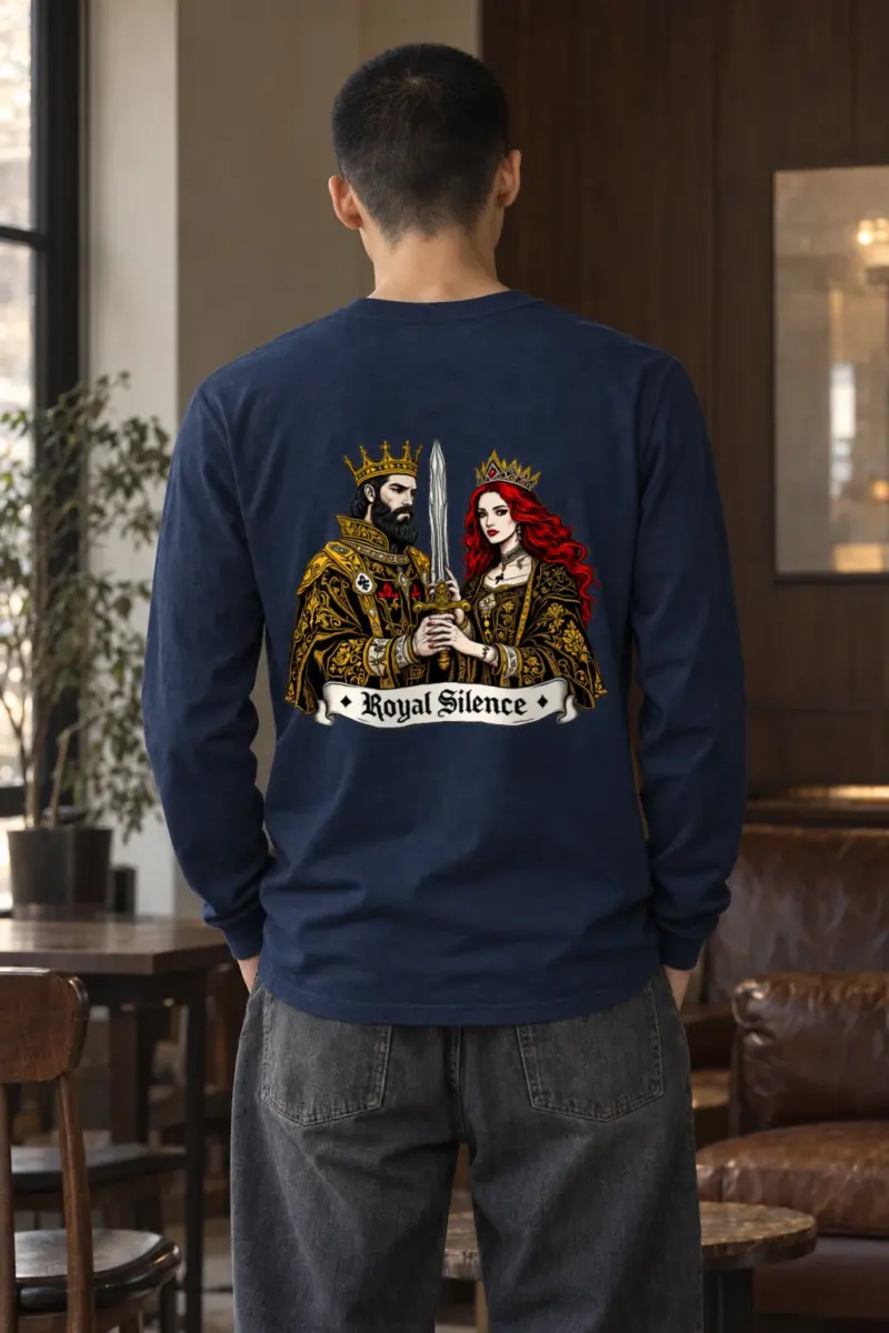 "Royal Silence" Unisex Longsleeve T-shirt
