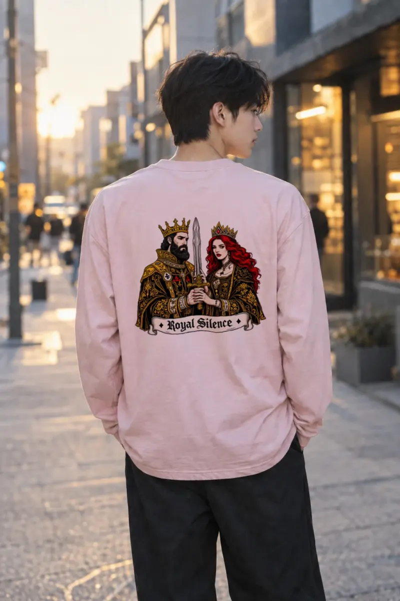 "Royal Silence" Unisex Longsleeve T-shirt | Gildan 2400