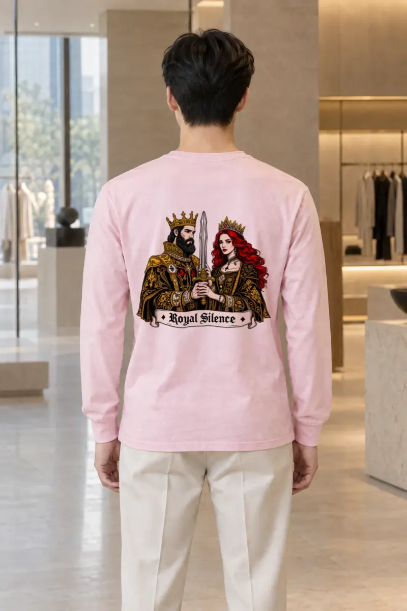 "Royal Silence" Unisex Longsleeve T-shirt | Gildan 2400