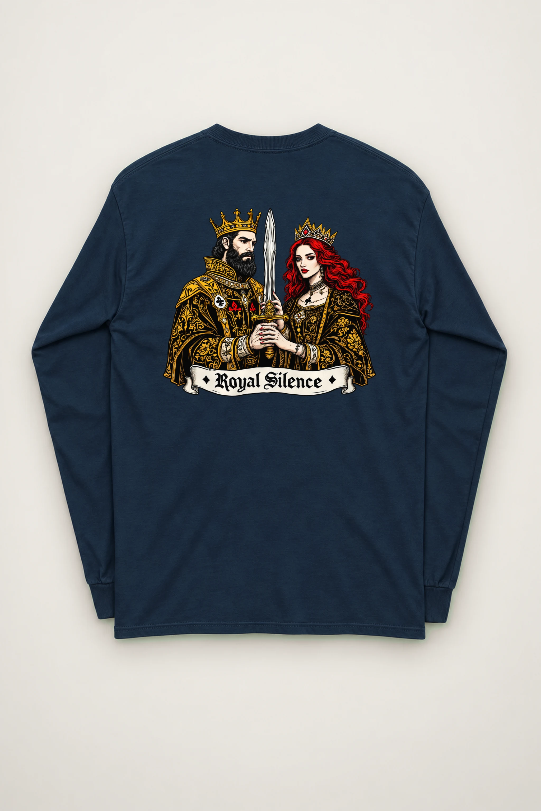 "Royal Silence" Unisex Longsleeve T-shirt