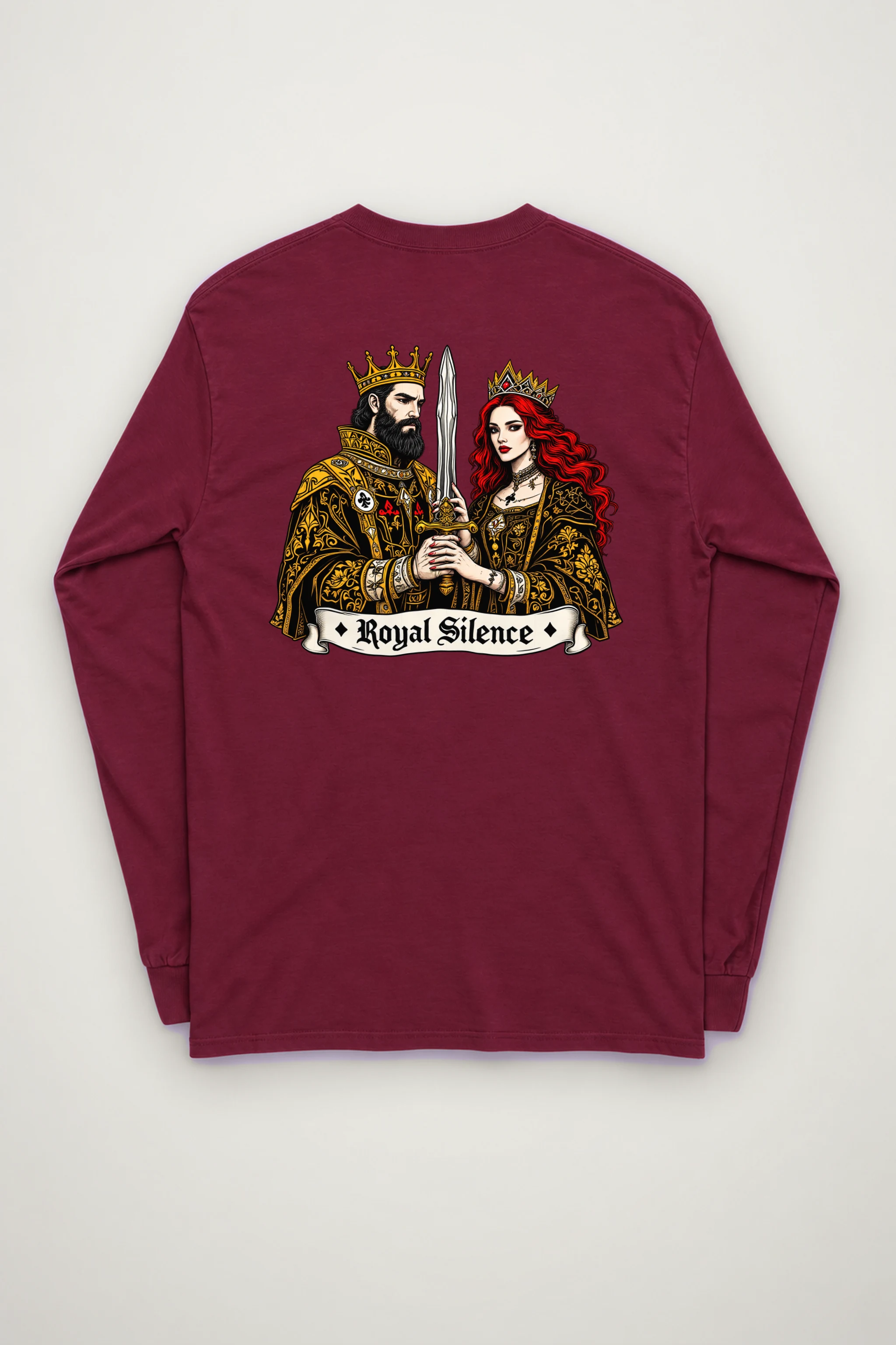 "Royal Silence" Unisex Longsleeve T-shirt