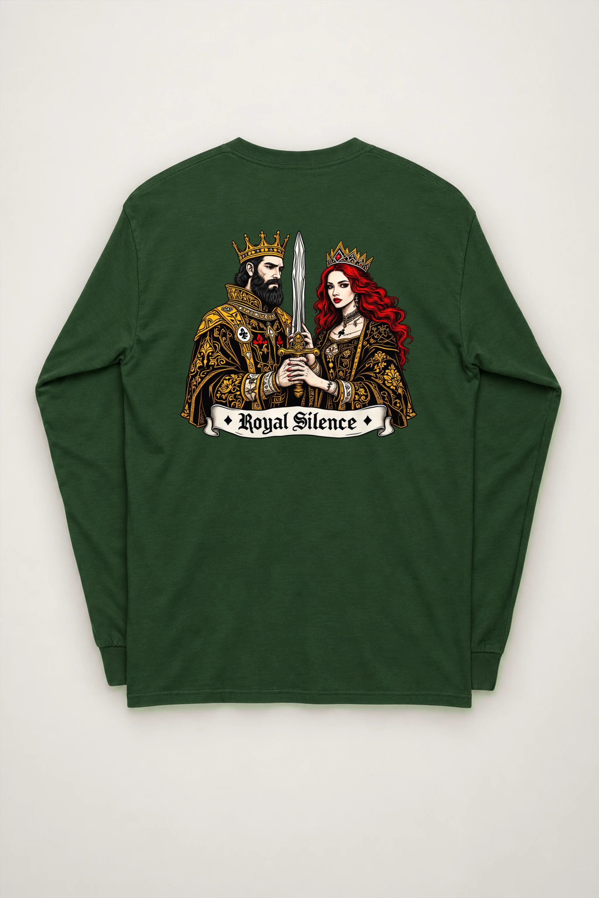 "Royal Silence" Unisex Longsleeve T-shirt