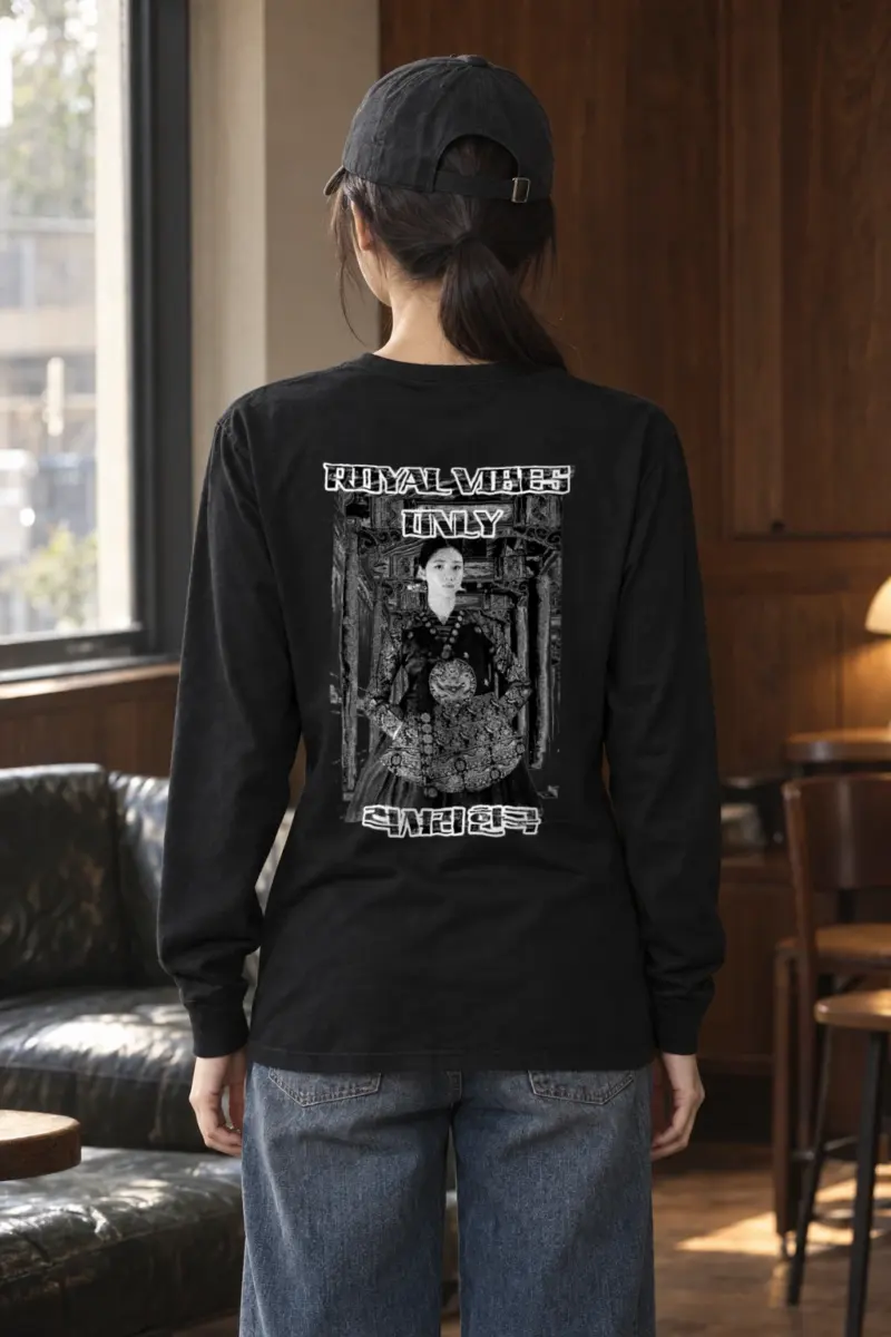 "Royal Vibes Only" Unisex Longsleeve T-shirt