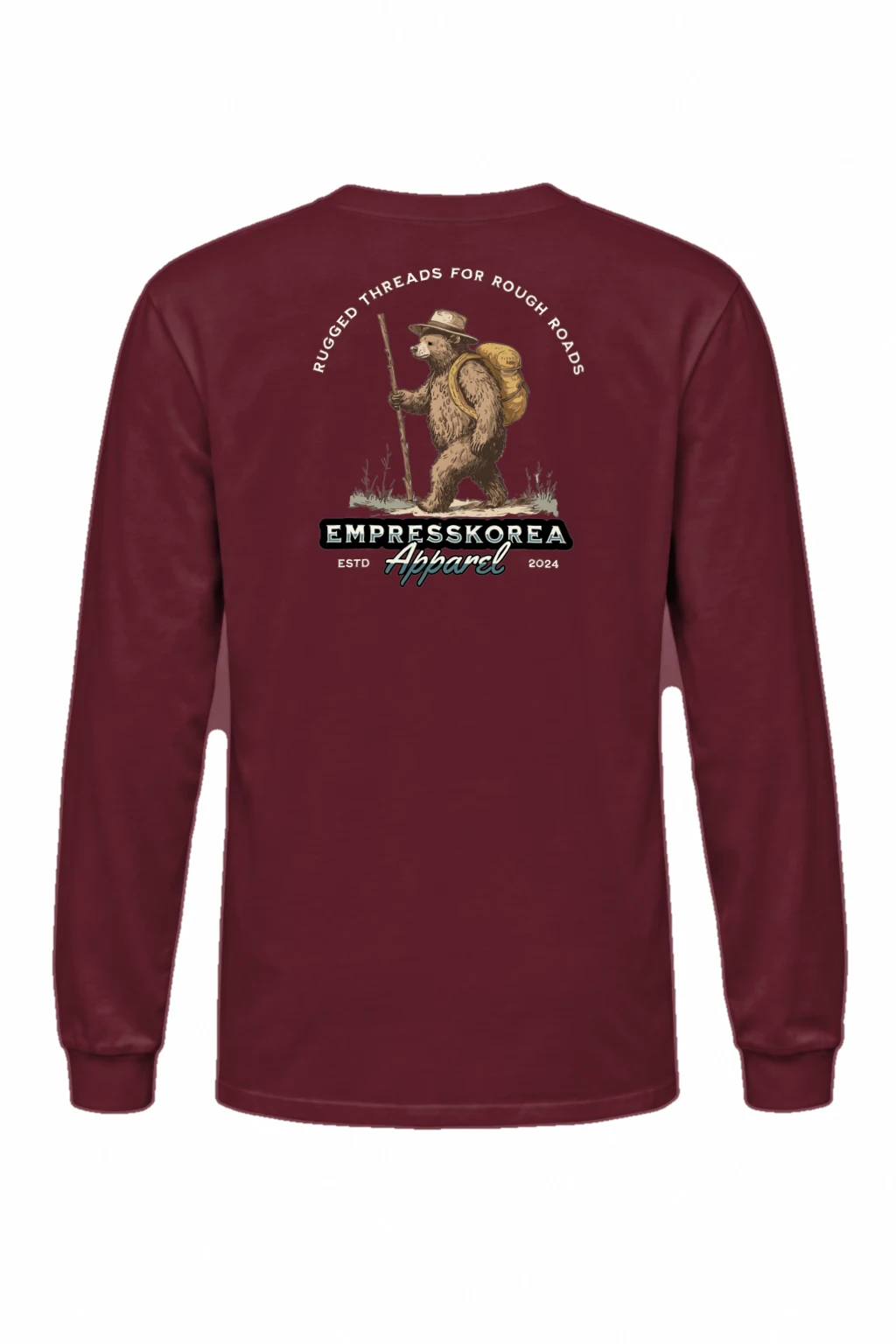"Rugged Threads" Unisex Longsleeve T-shirt | Gildan 2400