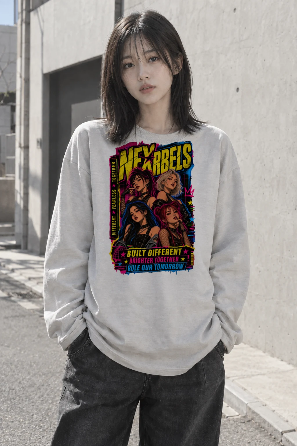 "Rule Our Tomorrow" Unisex Longsleeve T-shirt | Gildan 2400