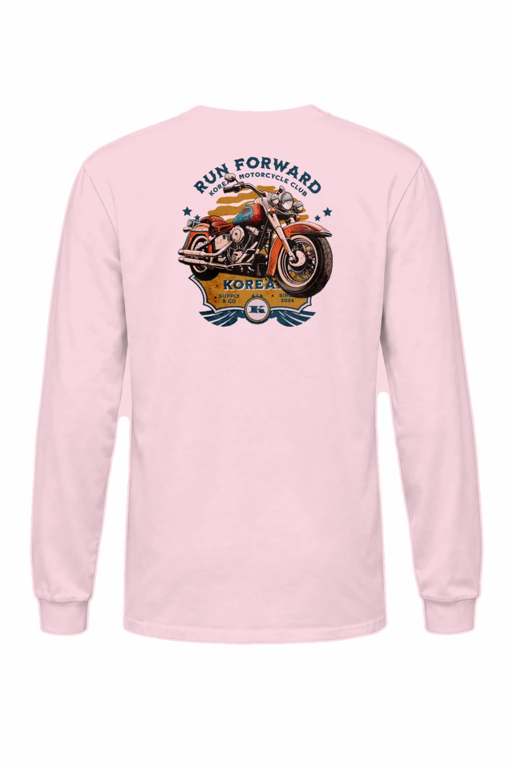 "Run Forward Korea" Unisex Longsleeve T-shirt | Gildan 2400