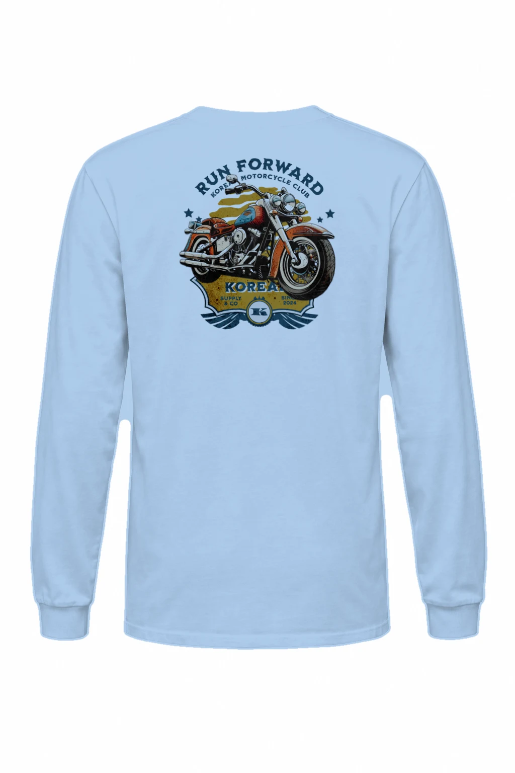 "Run Forward Korea" Unisex Longsleeve T-shirt | Gildan 2400