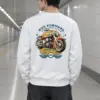 "Run Forward Motorcycle Club" Heavy Blend Unisex Crewneck Sweatshirt