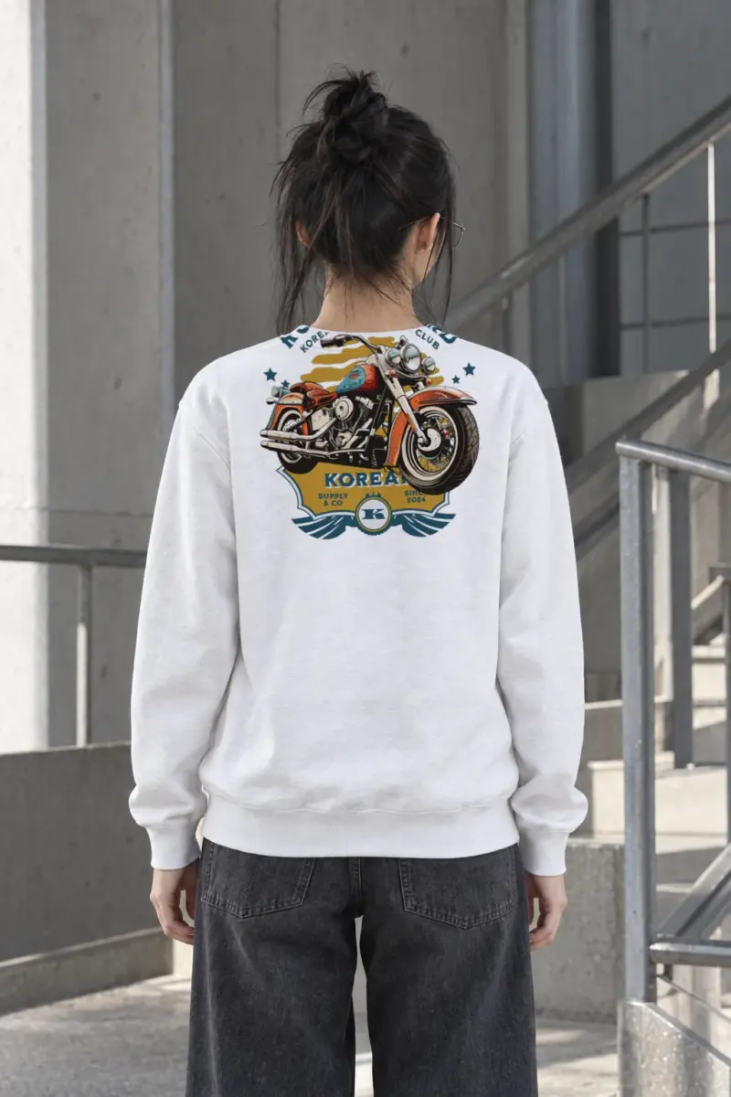 "Run Forward Motorcycle Club" Heavy Blend Unisex Crewneck Sweatshirt