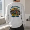 "Run Forward Motorcycle Club" Unisex Longsleeve T-shirt | Gildan 2400