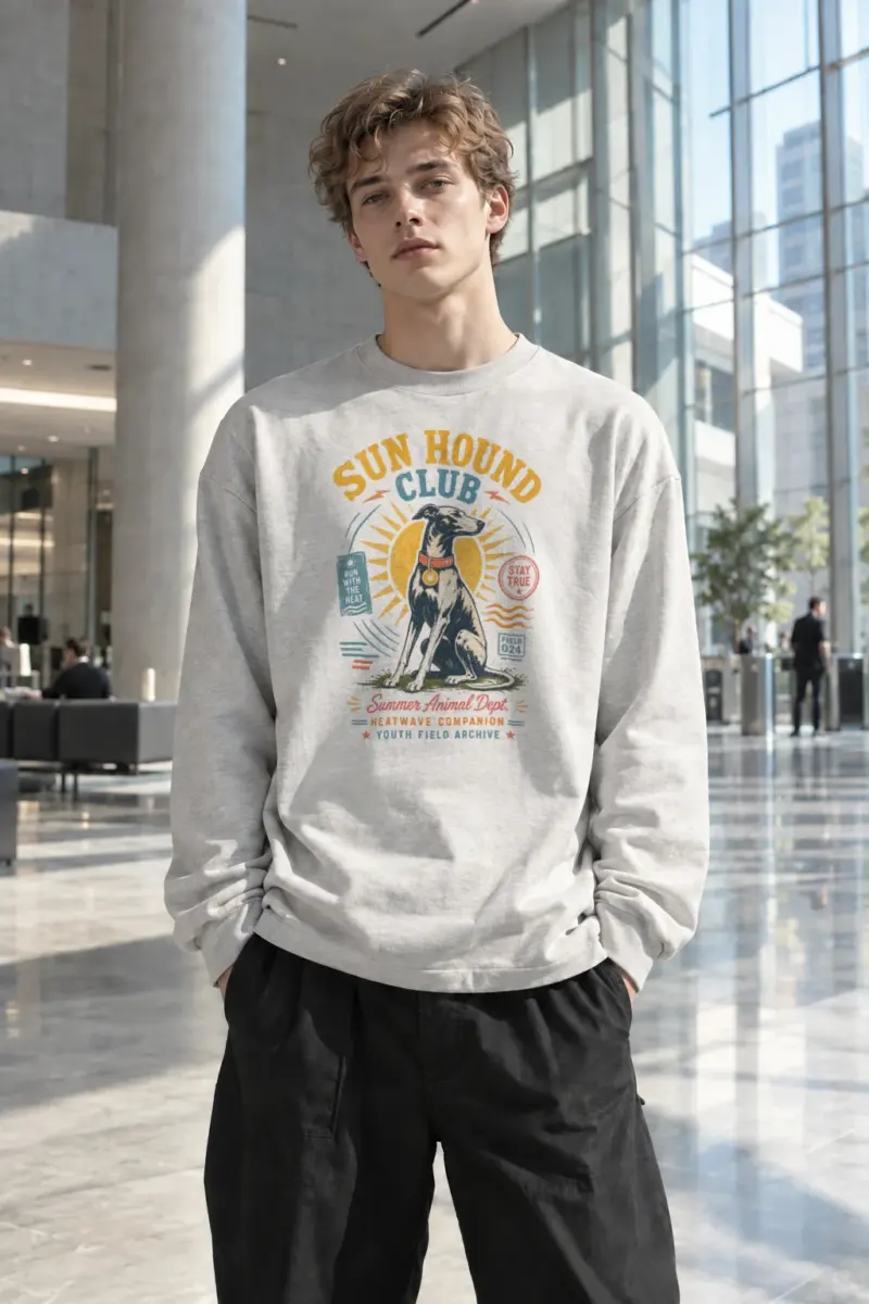 "Run Hound Club" Unisex Longsleeve T-shirt | Gildan 2400