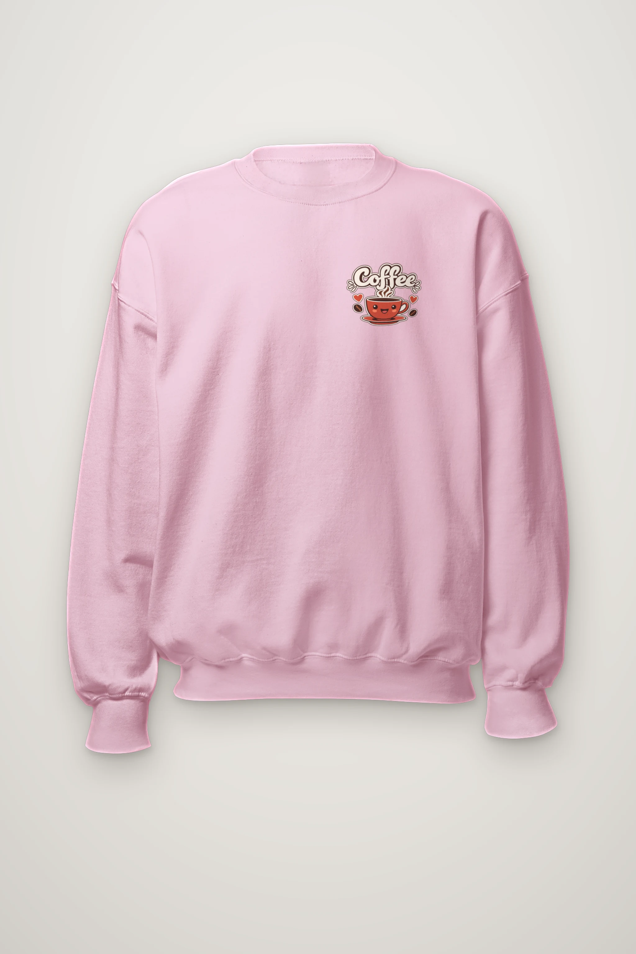 "Run On Coffee" Heavy Blend Unisex Crewneck Sweatshirt