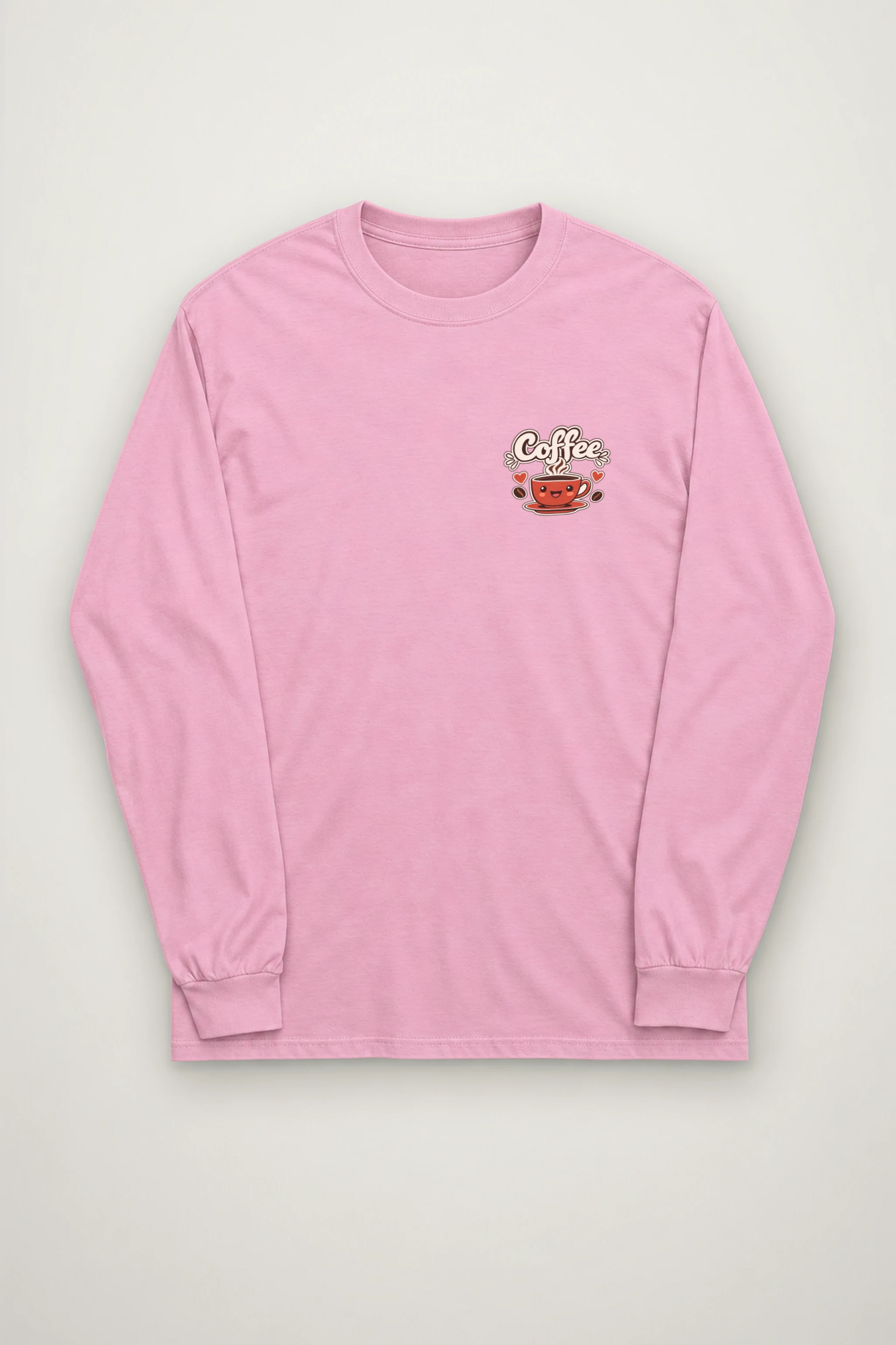"Run On Coffee" Unisex Longsleeve T-shirt