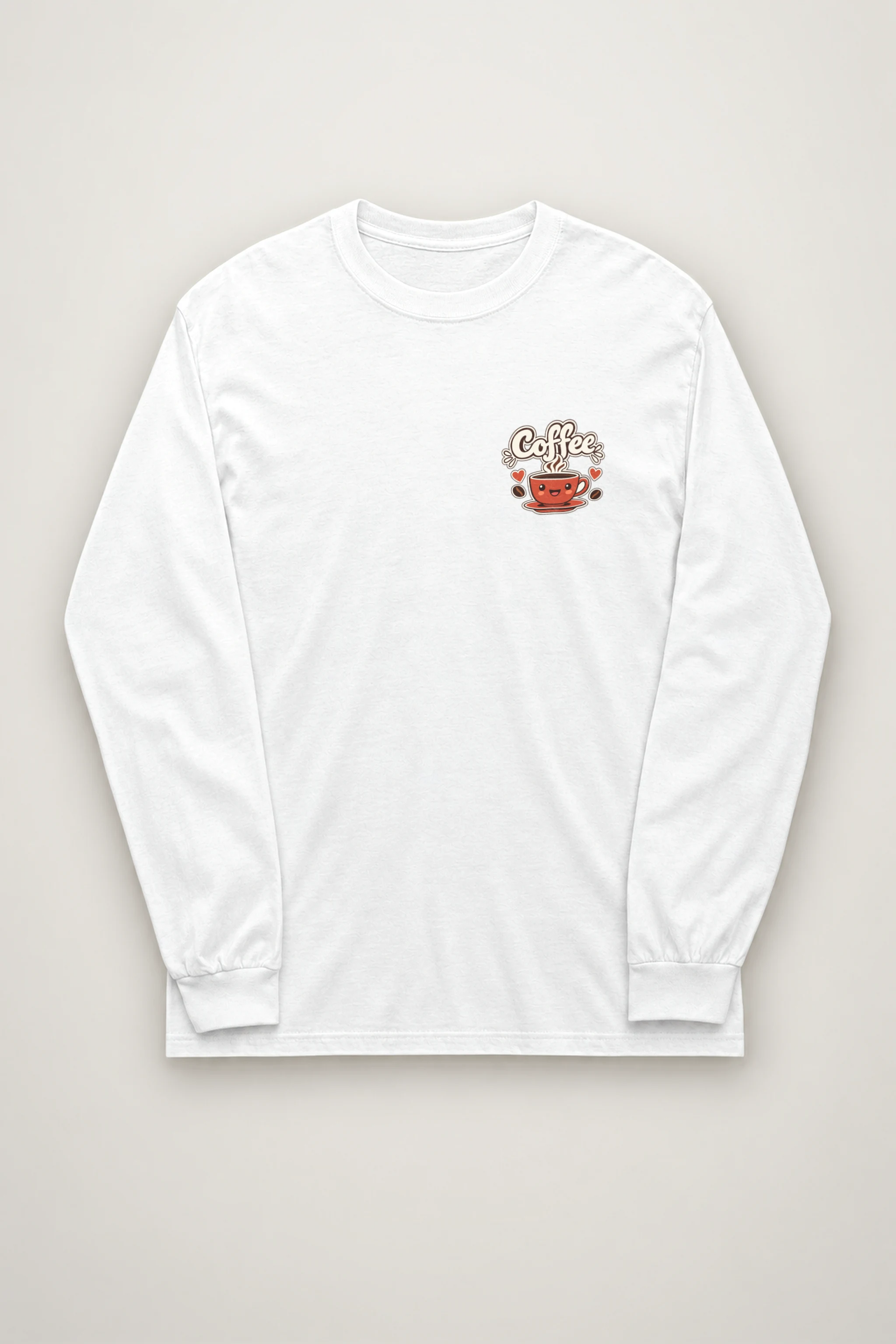 "Run On Coffee" Unisex Longsleeve T-shirt