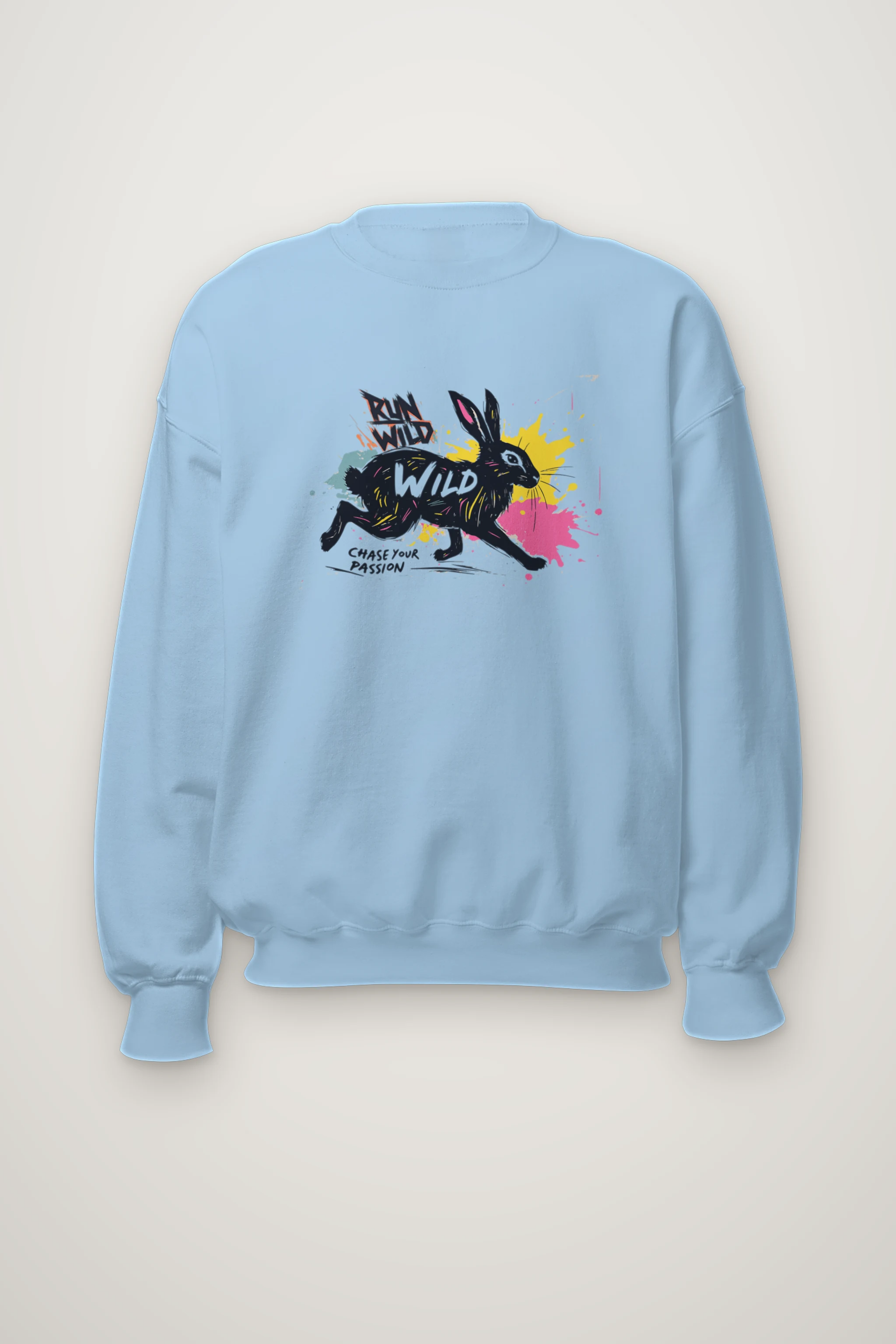 "Run Wild Chase" Heavy Blend Unisex Crewneck Sweatshirt