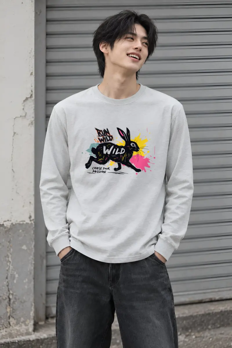 "Run Wild" Unisex Longsleeve T-shirt