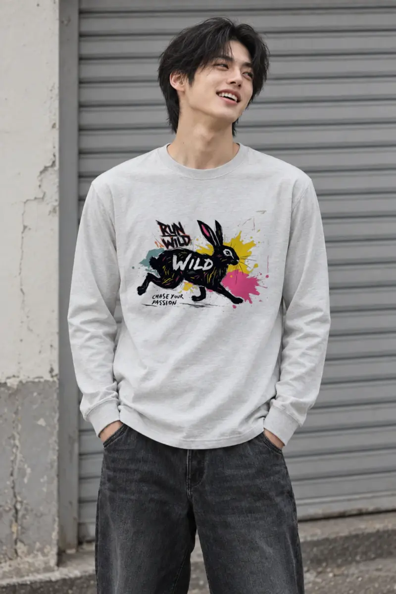 "Run Wild" Unisex Longsleeve T-shirt
