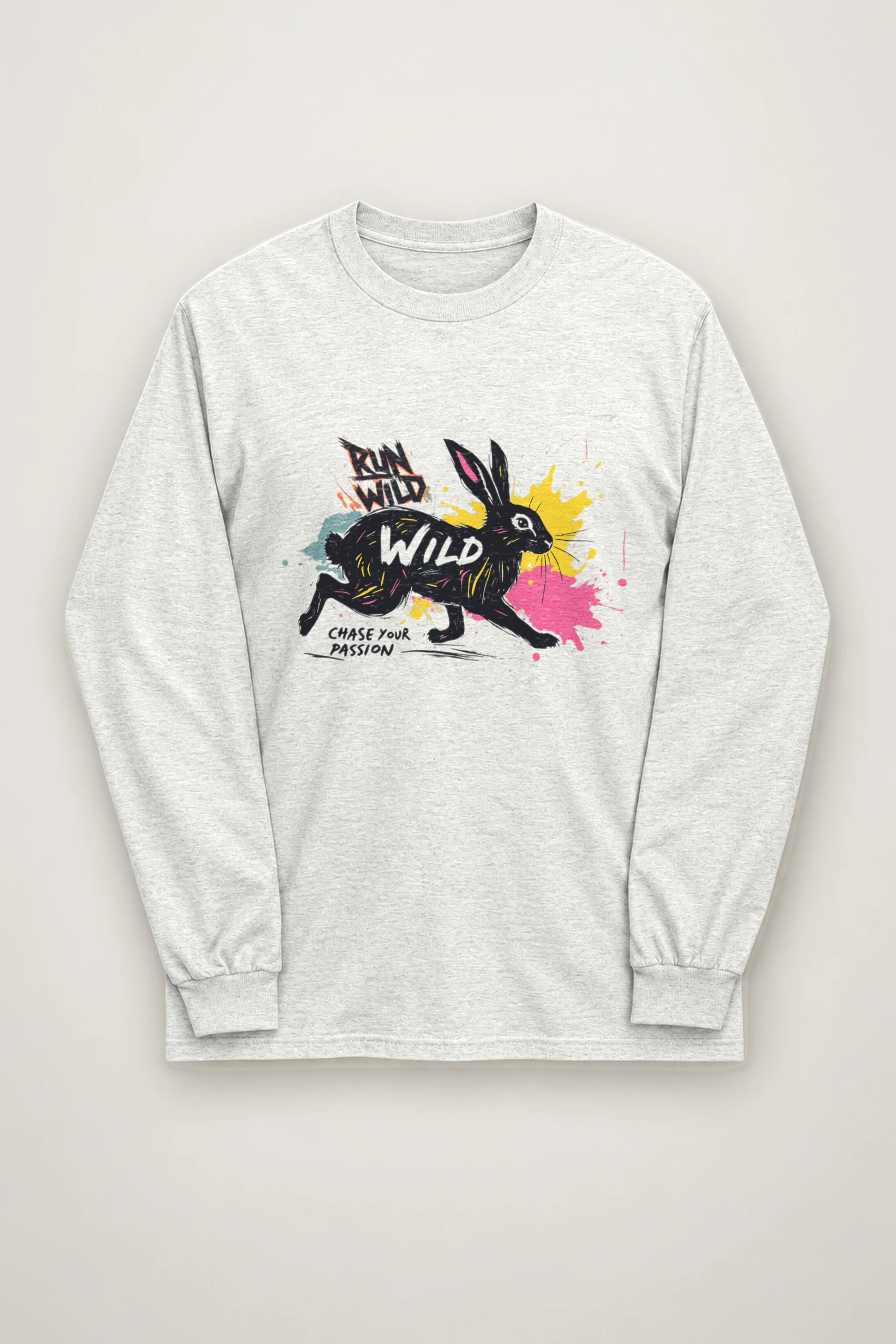 "Run Wild" Unisex Longsleeve T-shirt