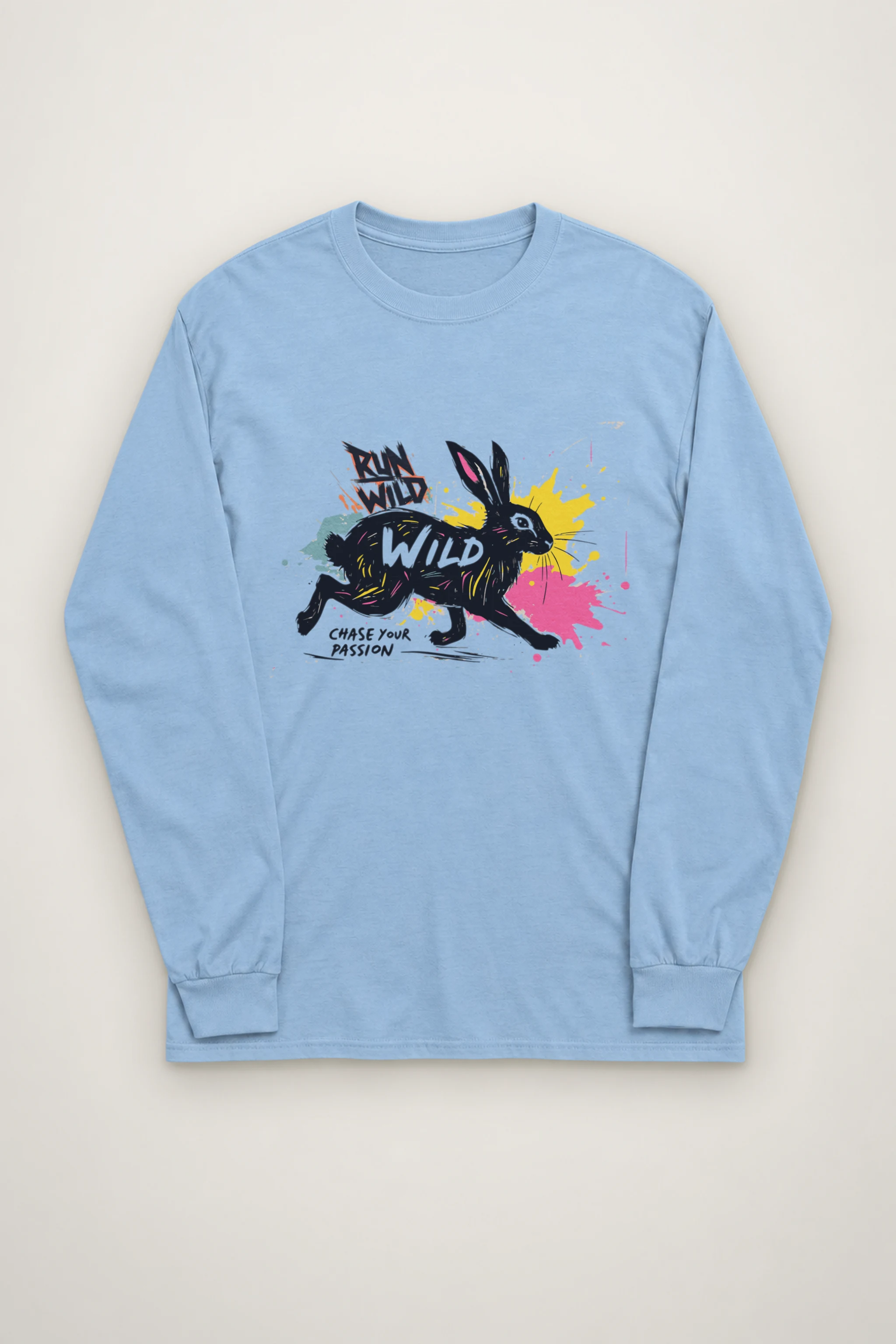 "Run Wild" Unisex Longsleeve T-shirt