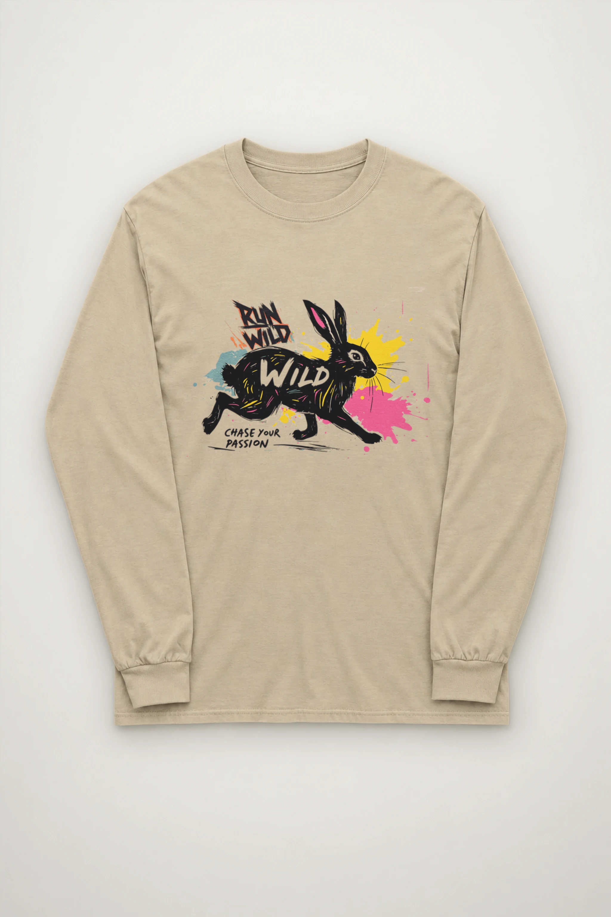 "Run Wild" Unisex Longsleeve T-shirt