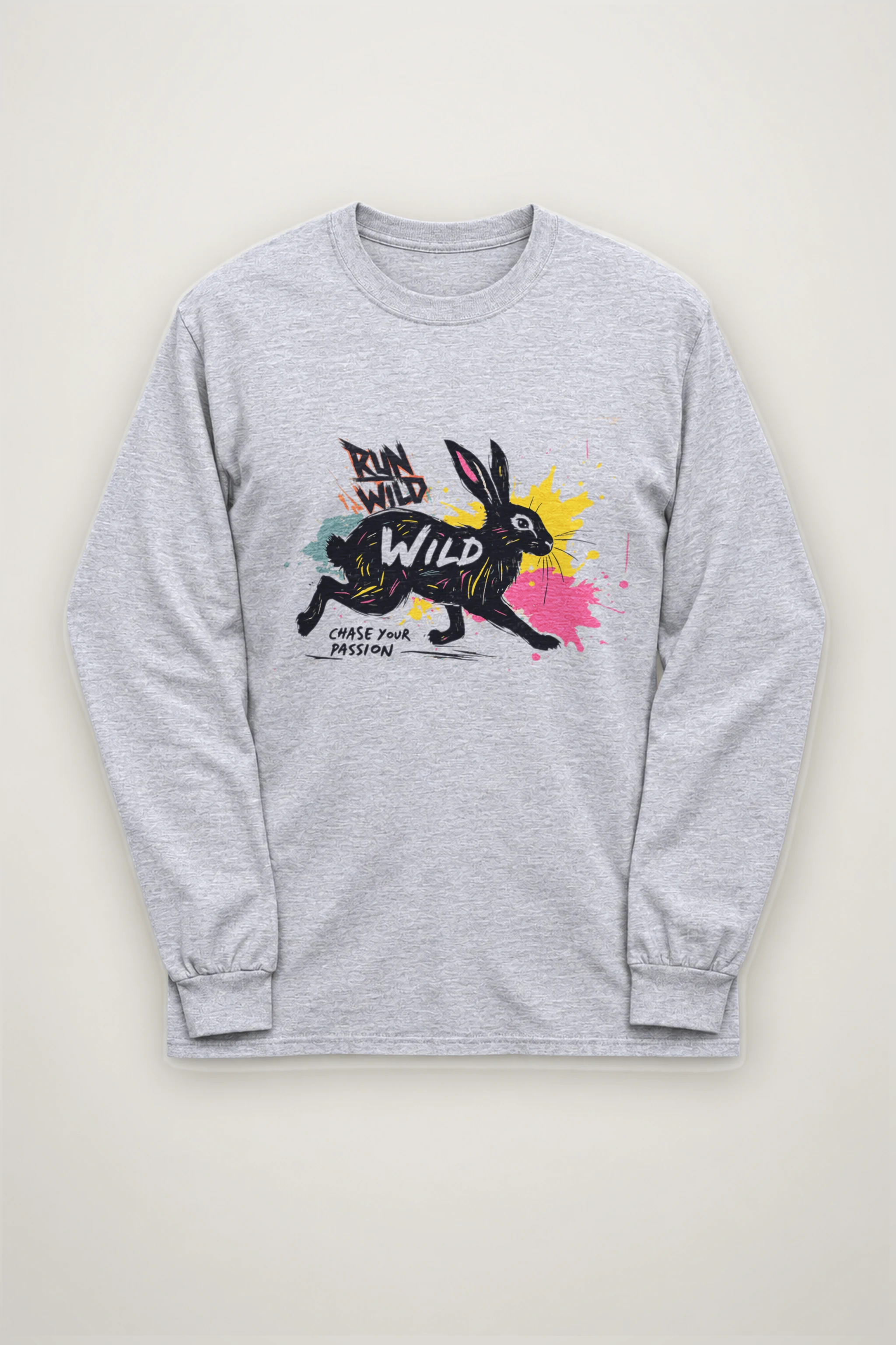 "Run Wild" Unisex Longsleeve T-shirt