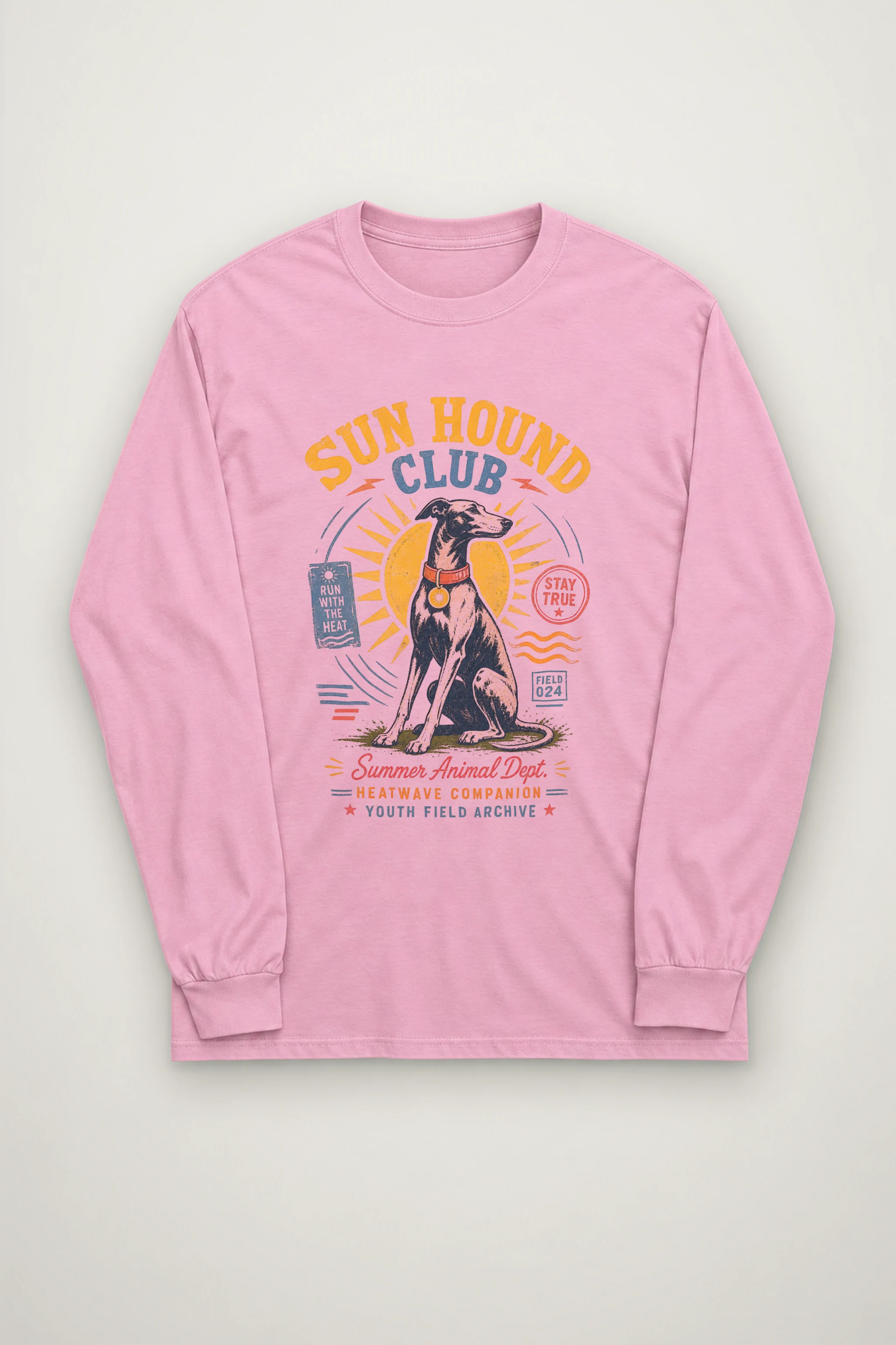 "Run With The Heat" Unisex Longsleeve T-shirt