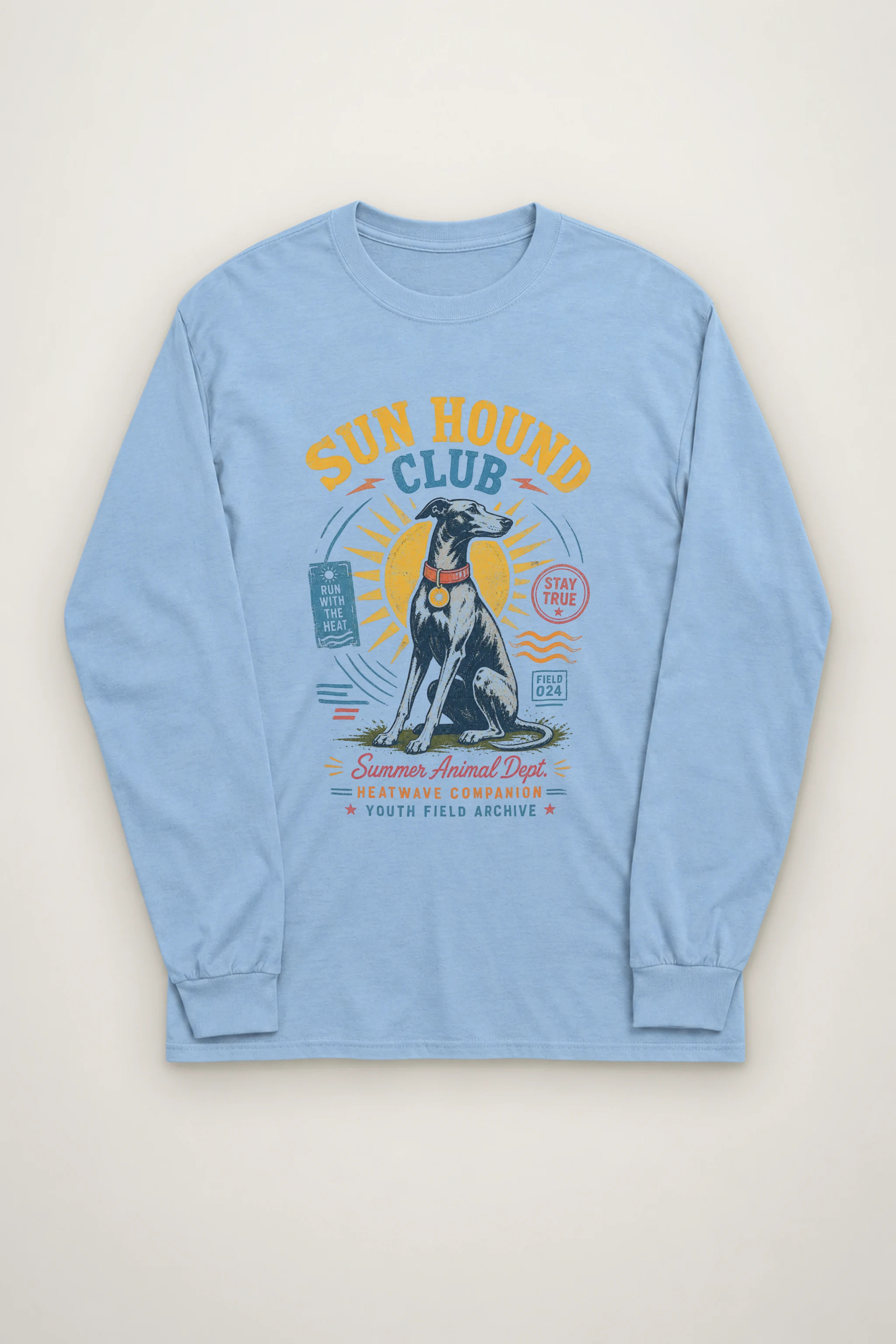 "Run With The Heat" Unisex Longsleeve T-shirt