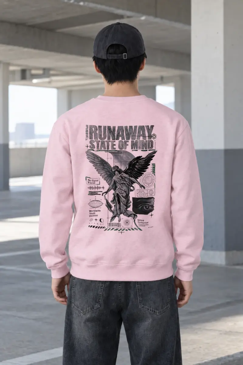 "Runaway State" Heavy Blend Unisex Crewneck Sweatshirt