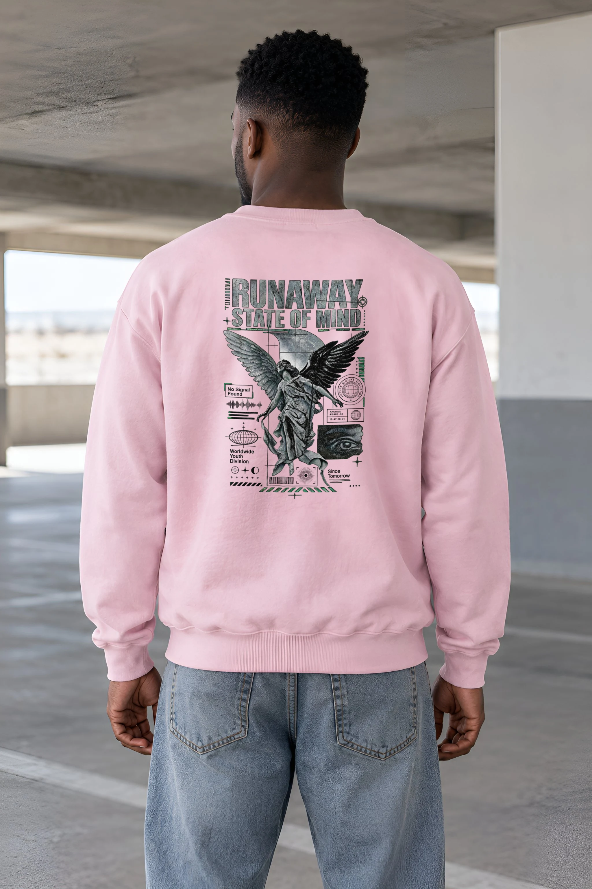 "Runaway State" 1 Crewneck Sweatshirt