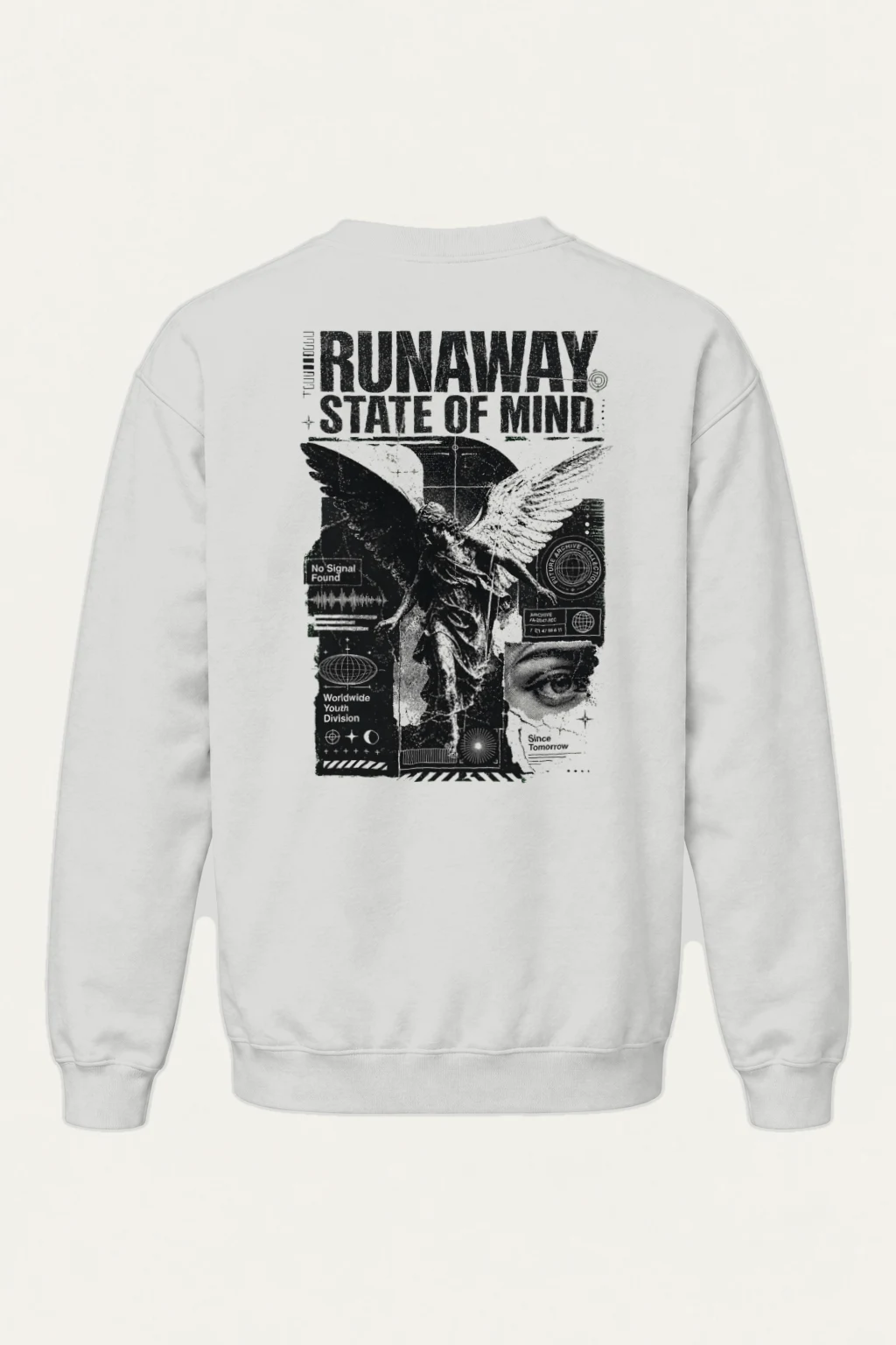 "Runaway State" Heavy Blend Unisex Crewneck Sweatshirt | Gildan 18000