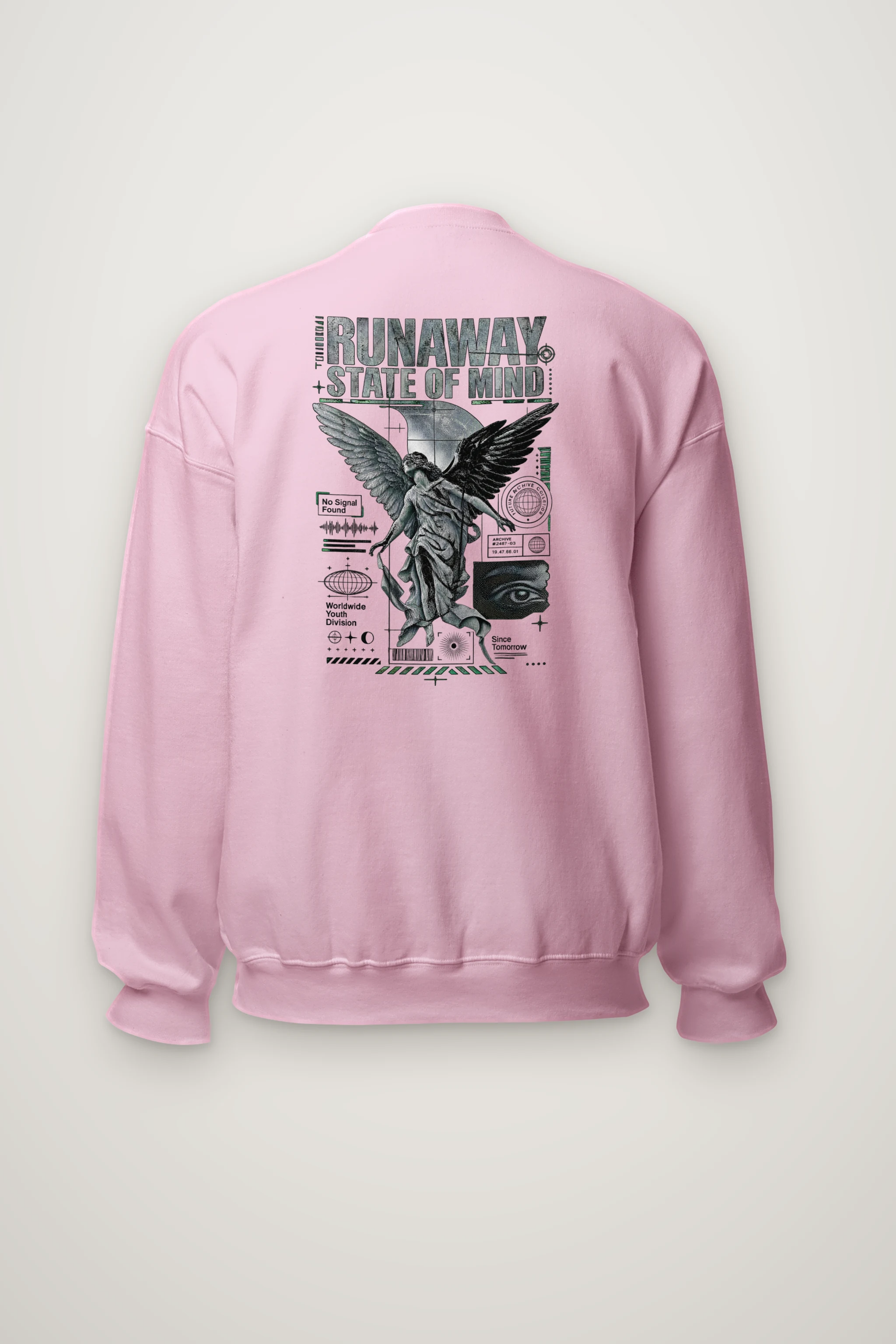 "Runaway State" Heavy Blend Unisex Crewneck Sweatshirt