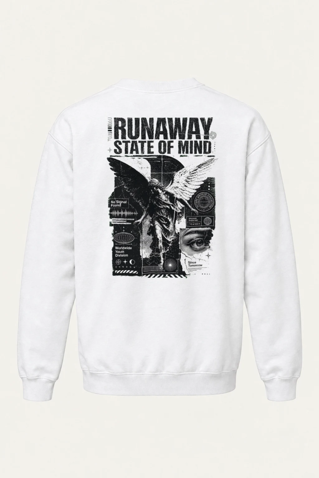 "Runaway State" Heavy Blend Unisex Crewneck Sweatshirt | Gildan 18000