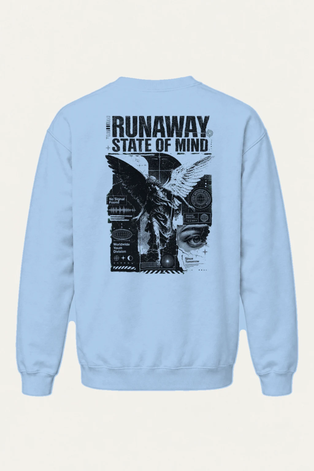"Runaway State" Heavy Blend Unisex Crewneck Sweatshirt | Gildan 18000