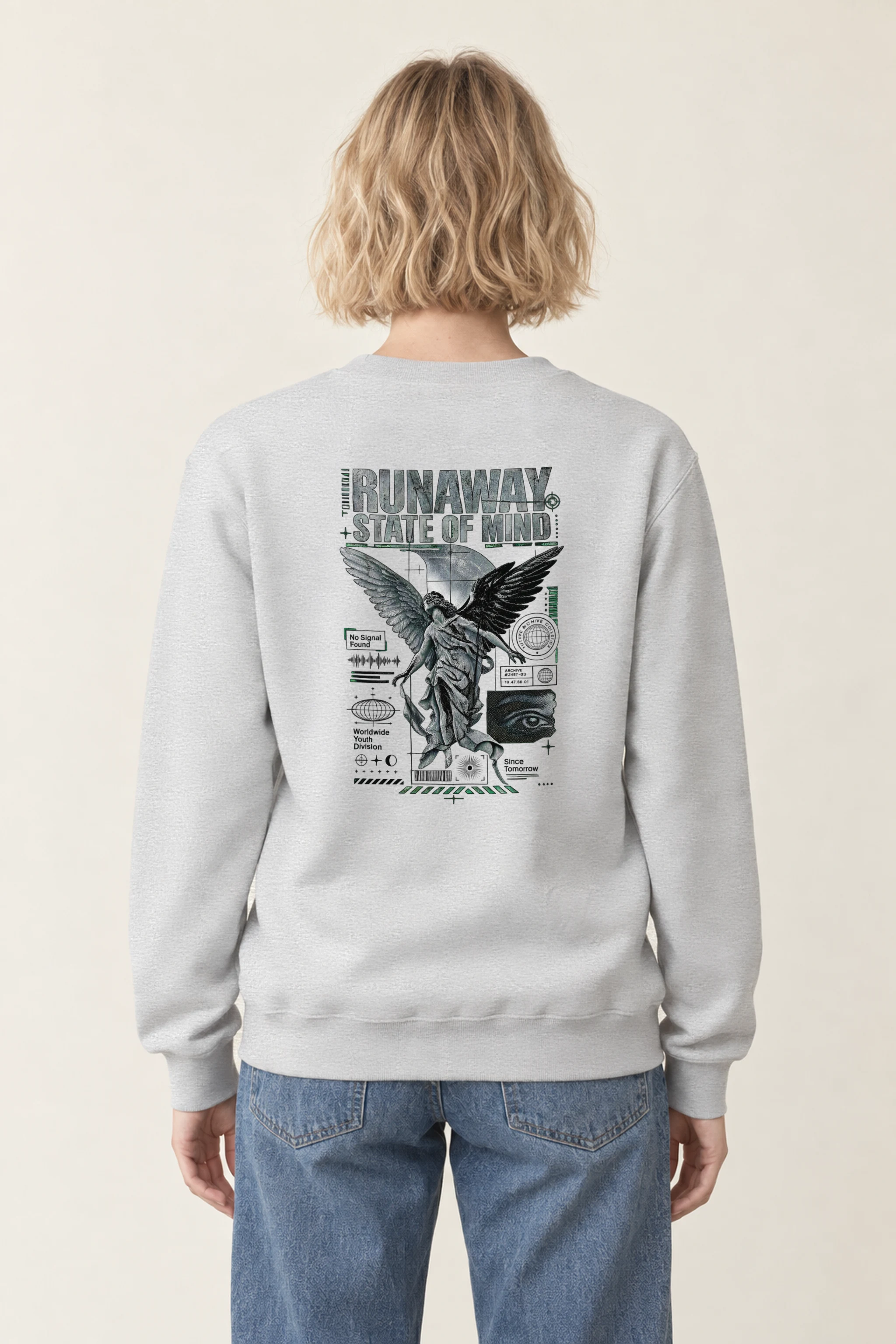 "Runaway State" 1 Crewneck Sweatshirt