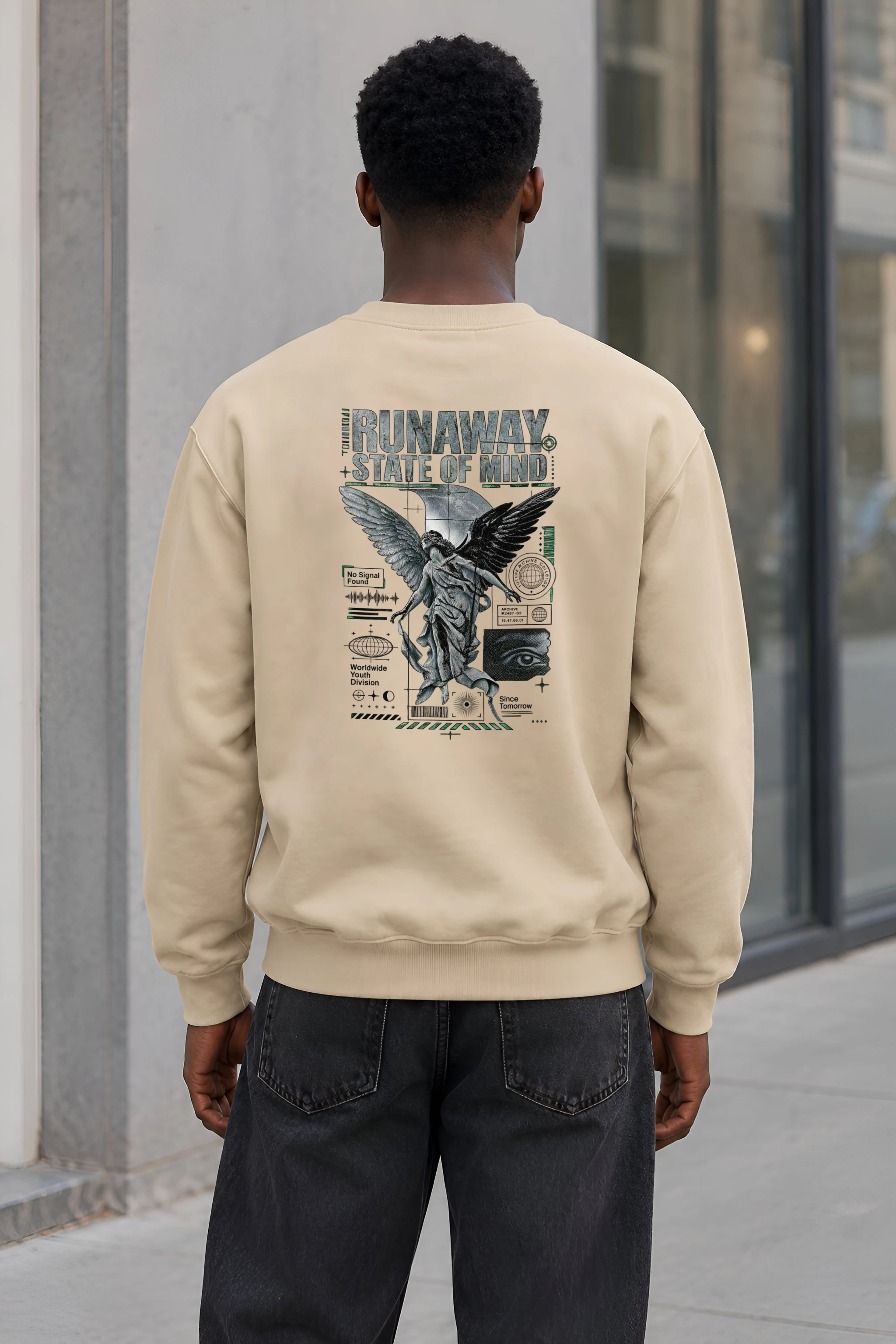 "Runaway State" 1 Crewneck Sweatshirt