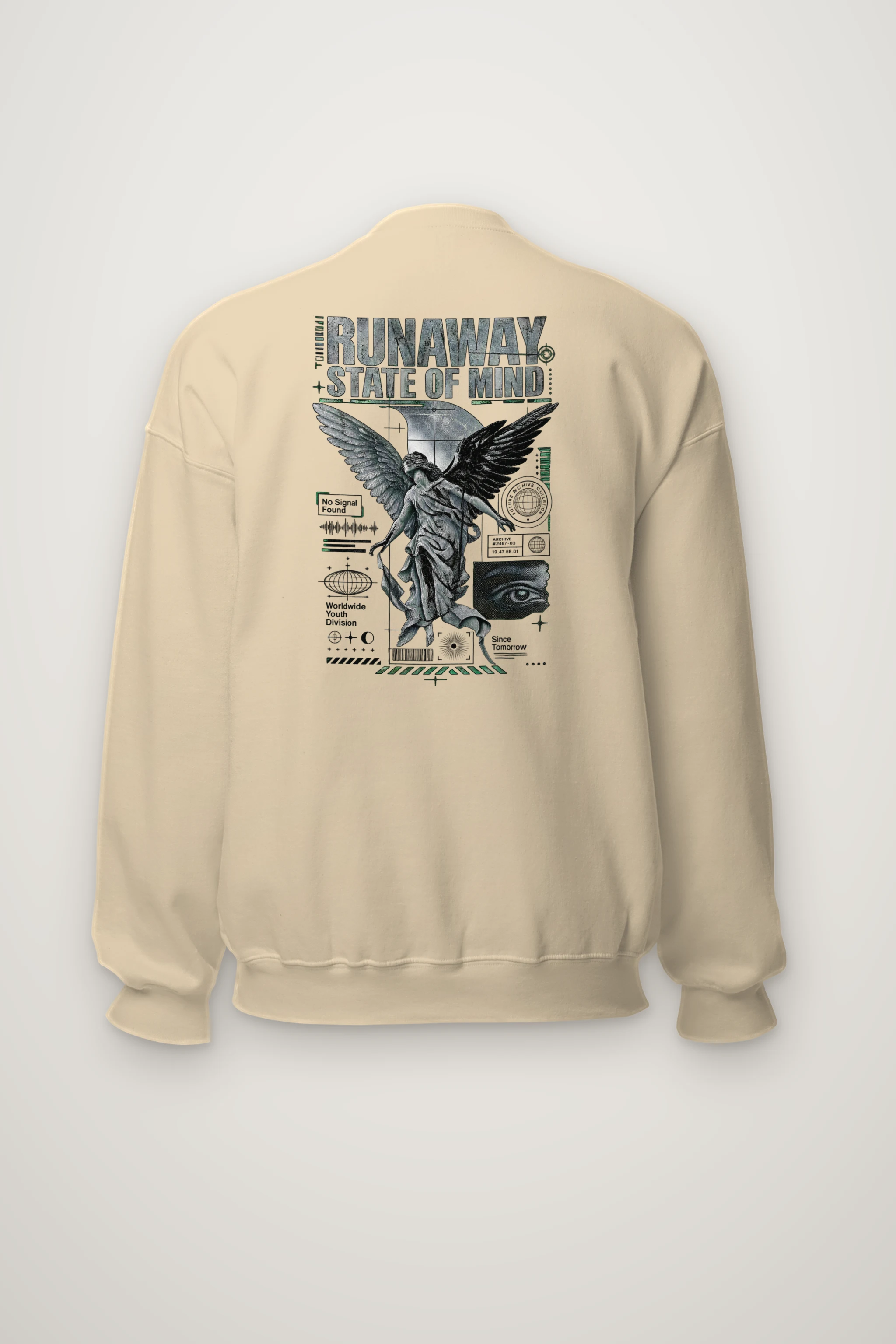 "Runaway State" Heavy Blend Unisex Crewneck Sweatshirt