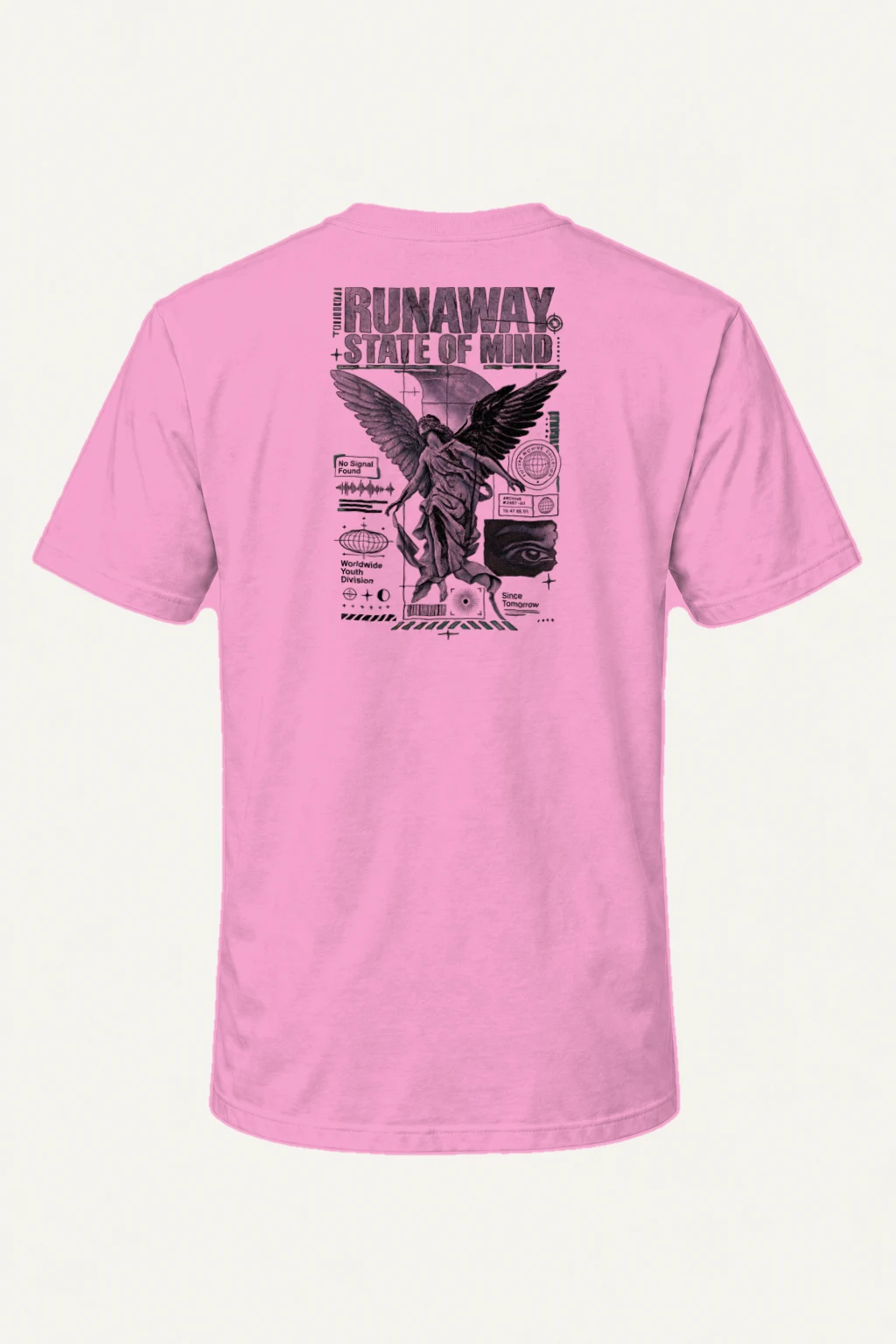 "Runaway State" Heavyweight Unisex Crewneck T-shirt | Gildan 5000