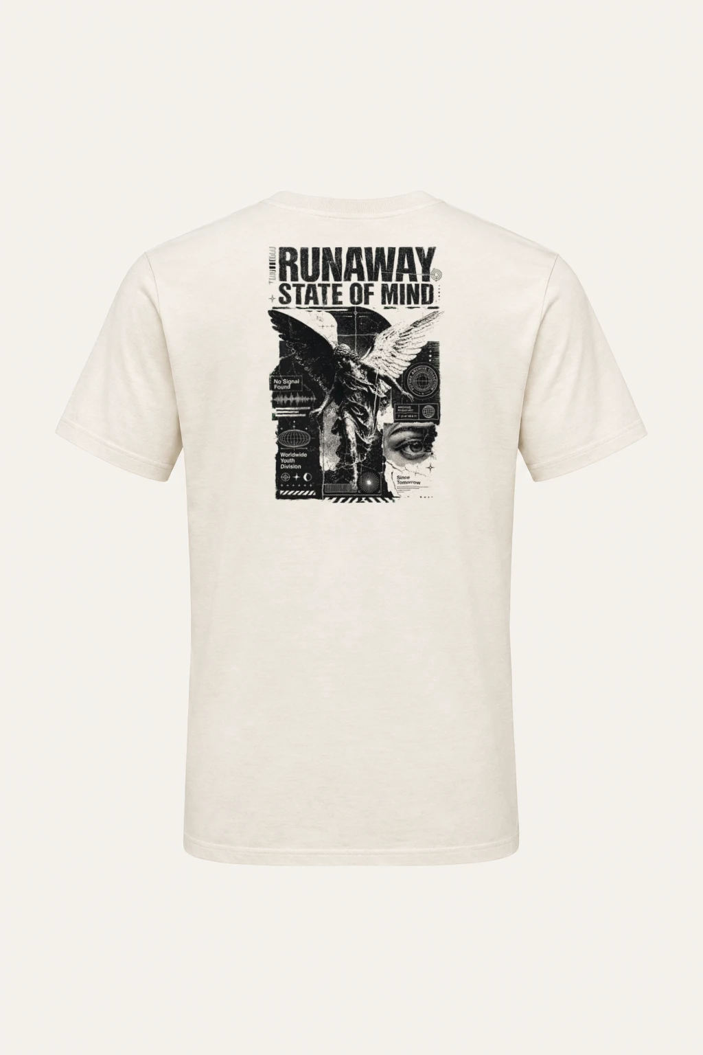 "Runaway State of Mind" Heavyweight Unisex Crewneck T-shirt | Gildan 5000