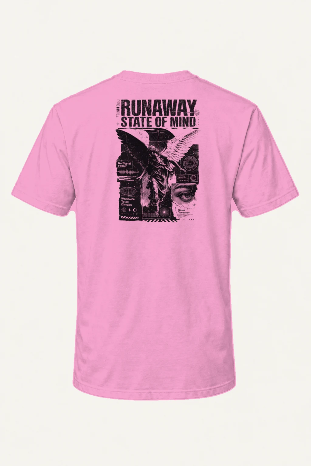 "Runaway State of Mind" Heavyweight Unisex Crewneck T-shirt | Gildan 5000