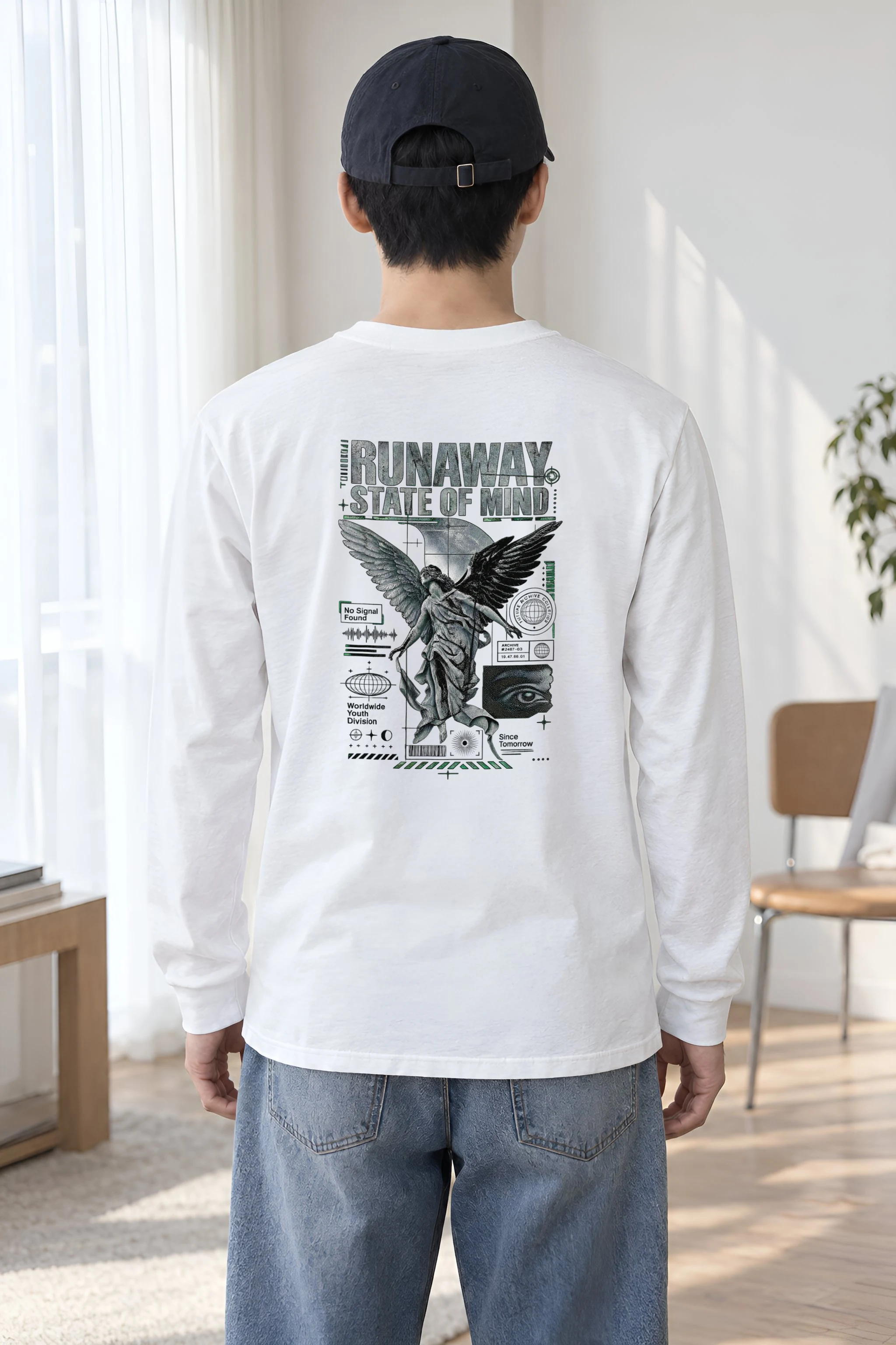 "Runaway State Of Mind" Unisex Longsleeve T-shirt
